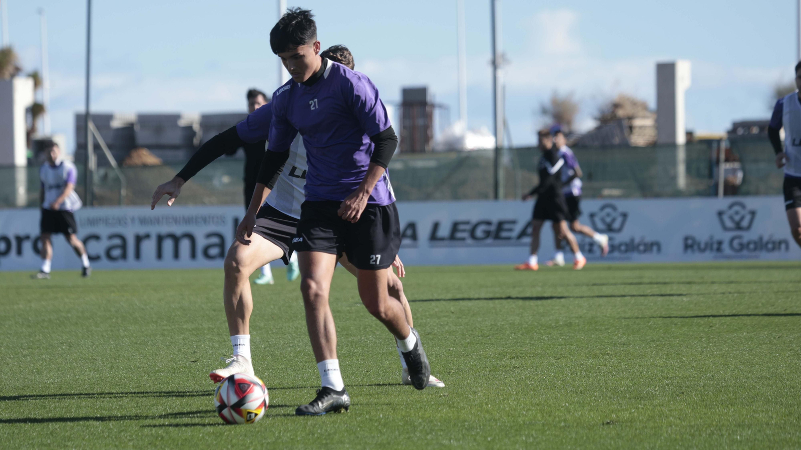 Las fotos del entrenamiento de la Balona