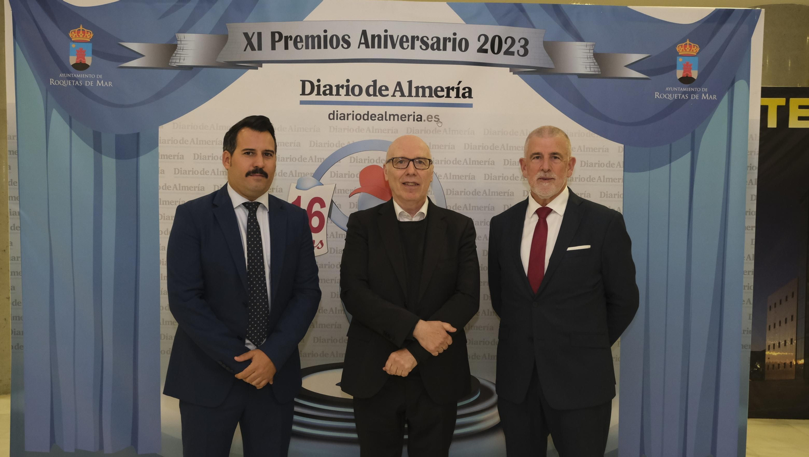 Imágenes de la Gala Aniversario de Diario de Almería, en Roquetas