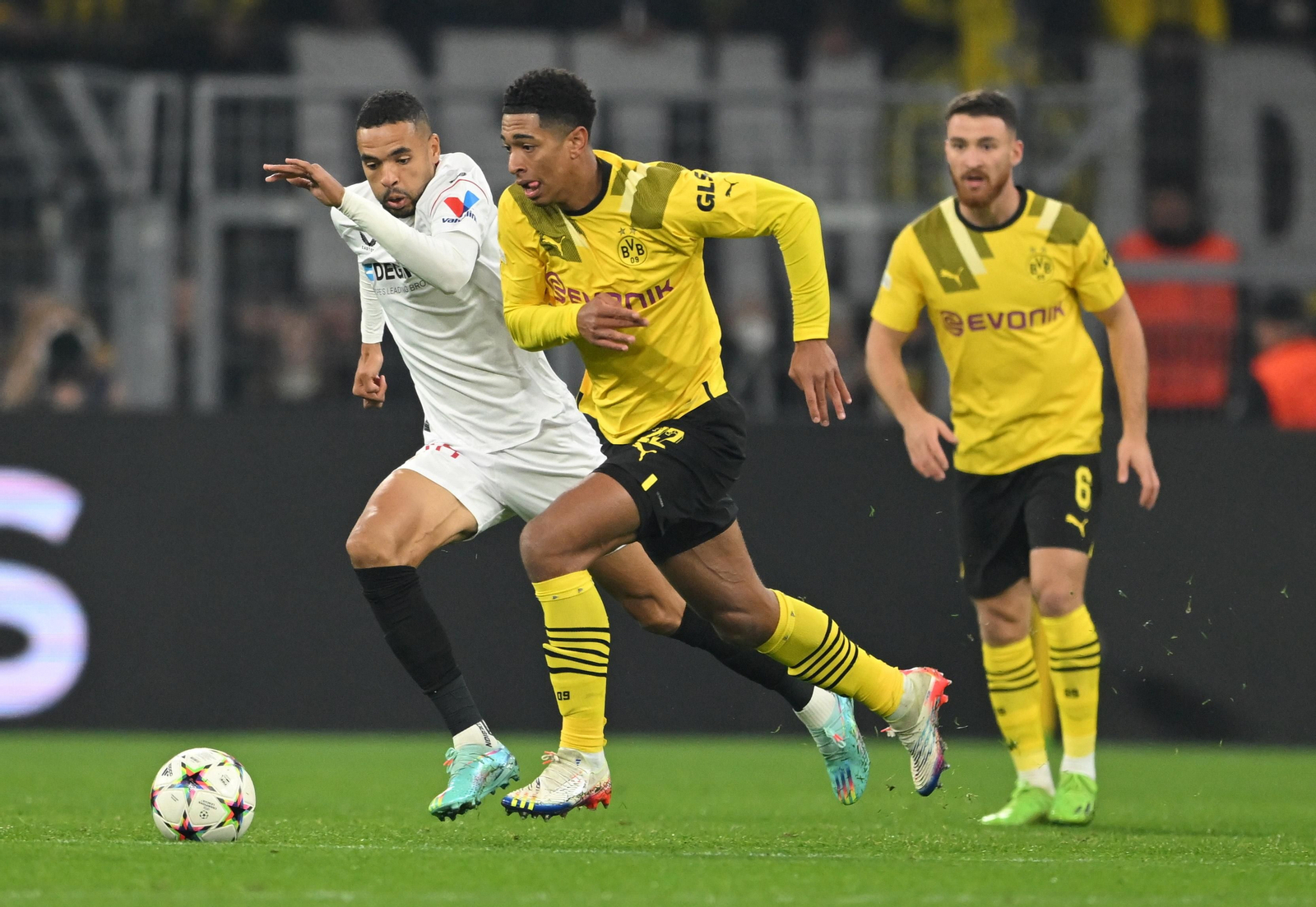 Las fotos del Borussia Dortmund-Sevilla de Champions