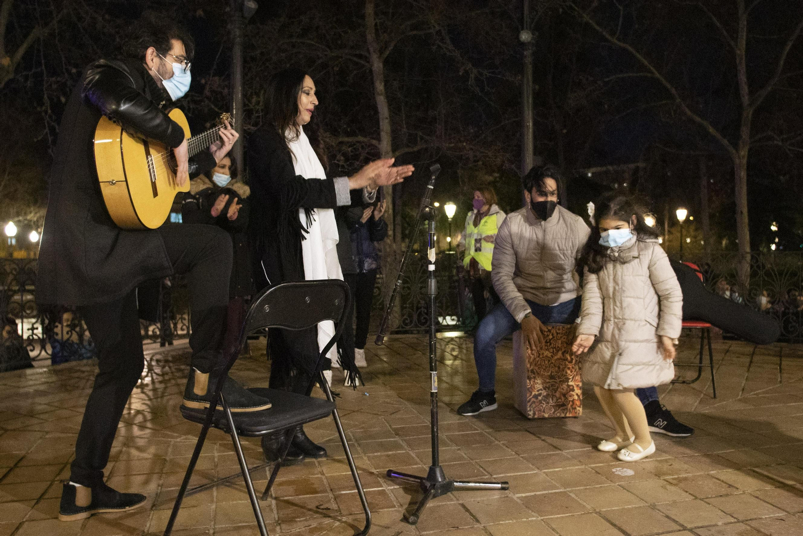 Las mejores imágenes de la manifestación feminista del 8M en Granada este 2021