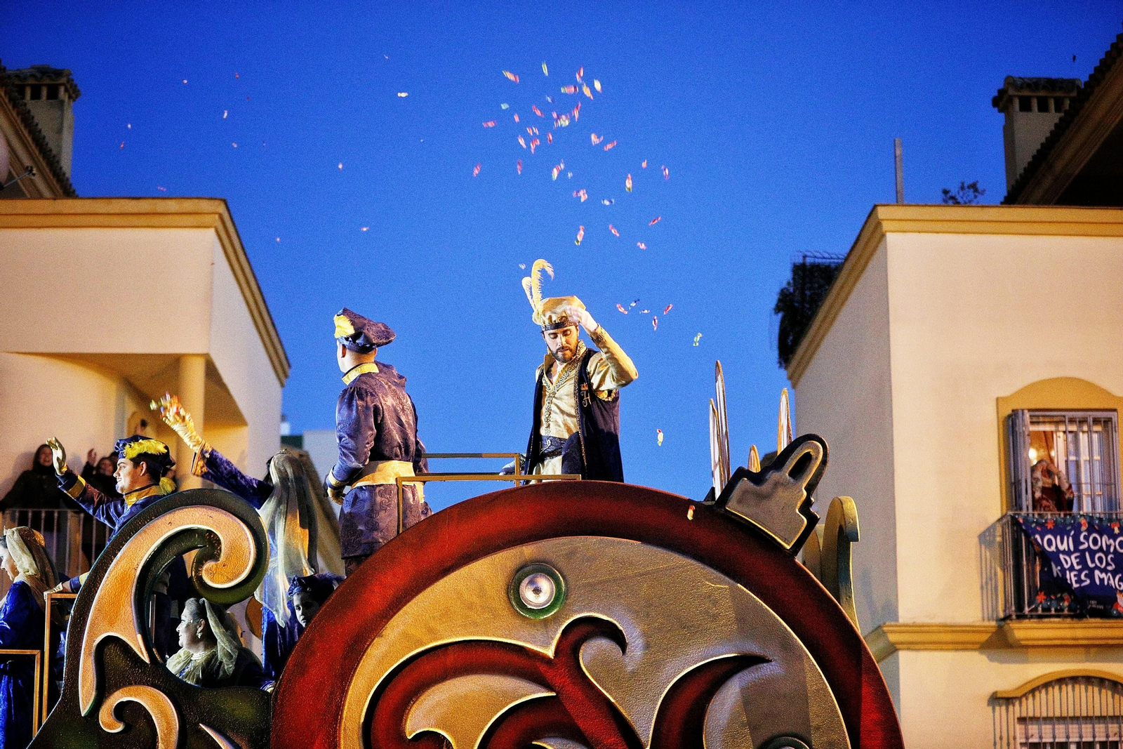 La Cabalgata de Reyes Magos de San Fernando, en imágenes