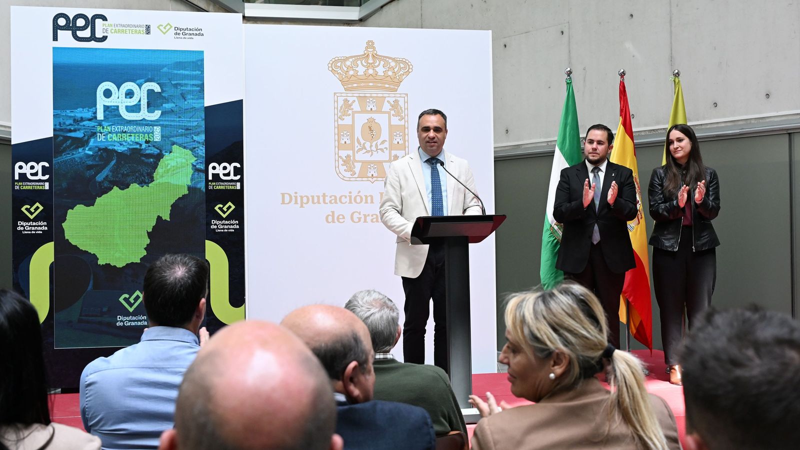 Francis Rodríguez, presidente de la Diputación de Granada.