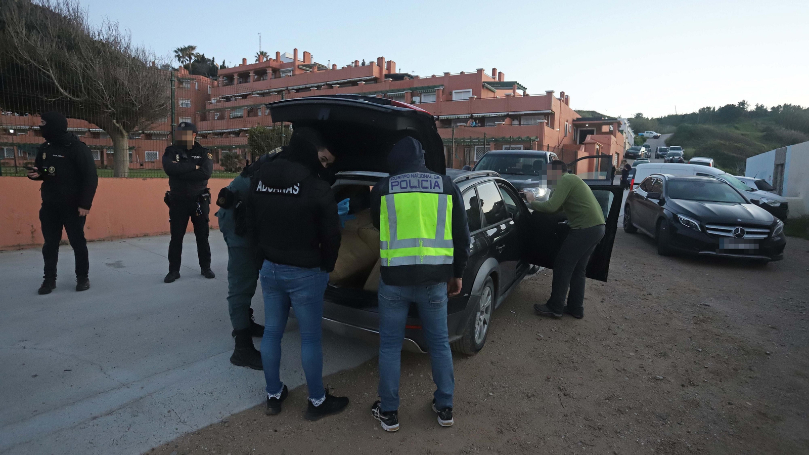 Alijo frustrado en la playa de Getares