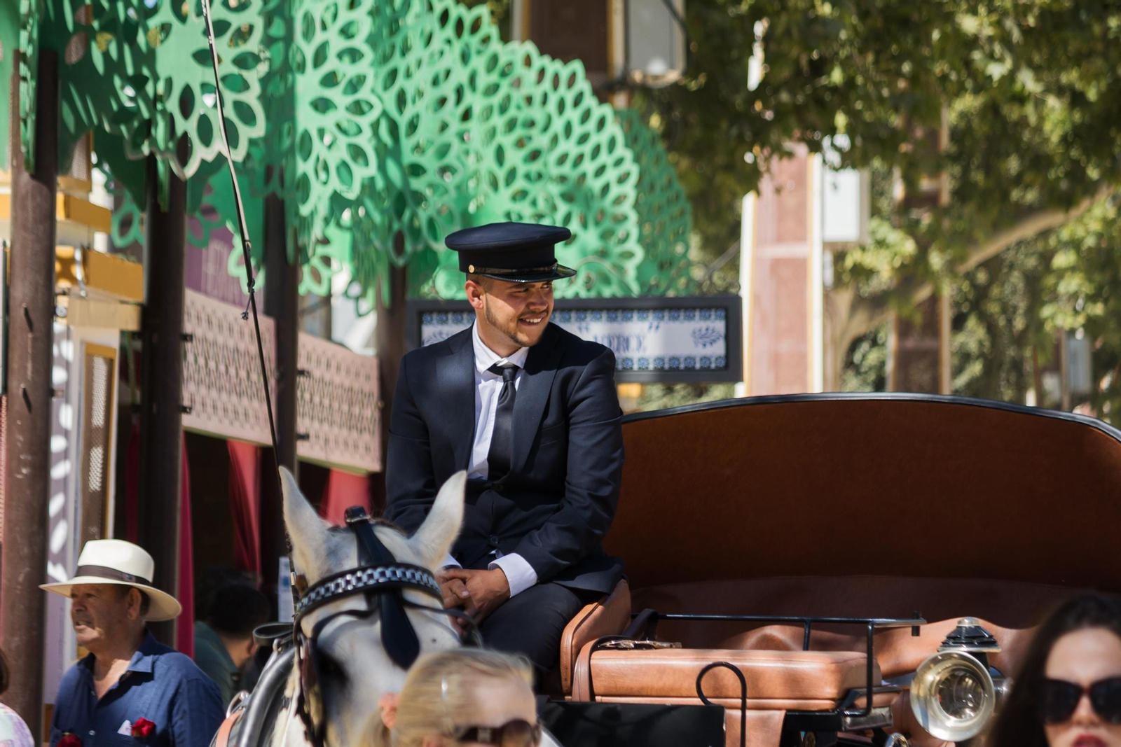 Imágenes del ambiente el martes en la Feria de Jerez 2024