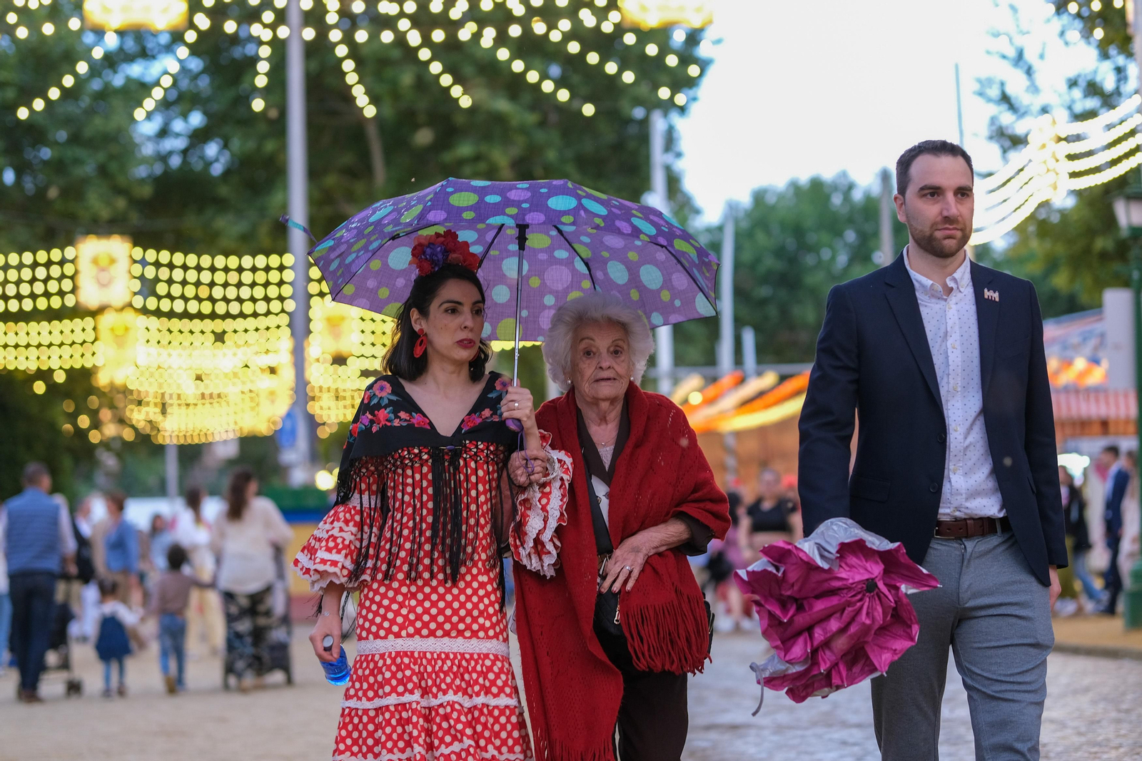 Ambiente un sábado de feria