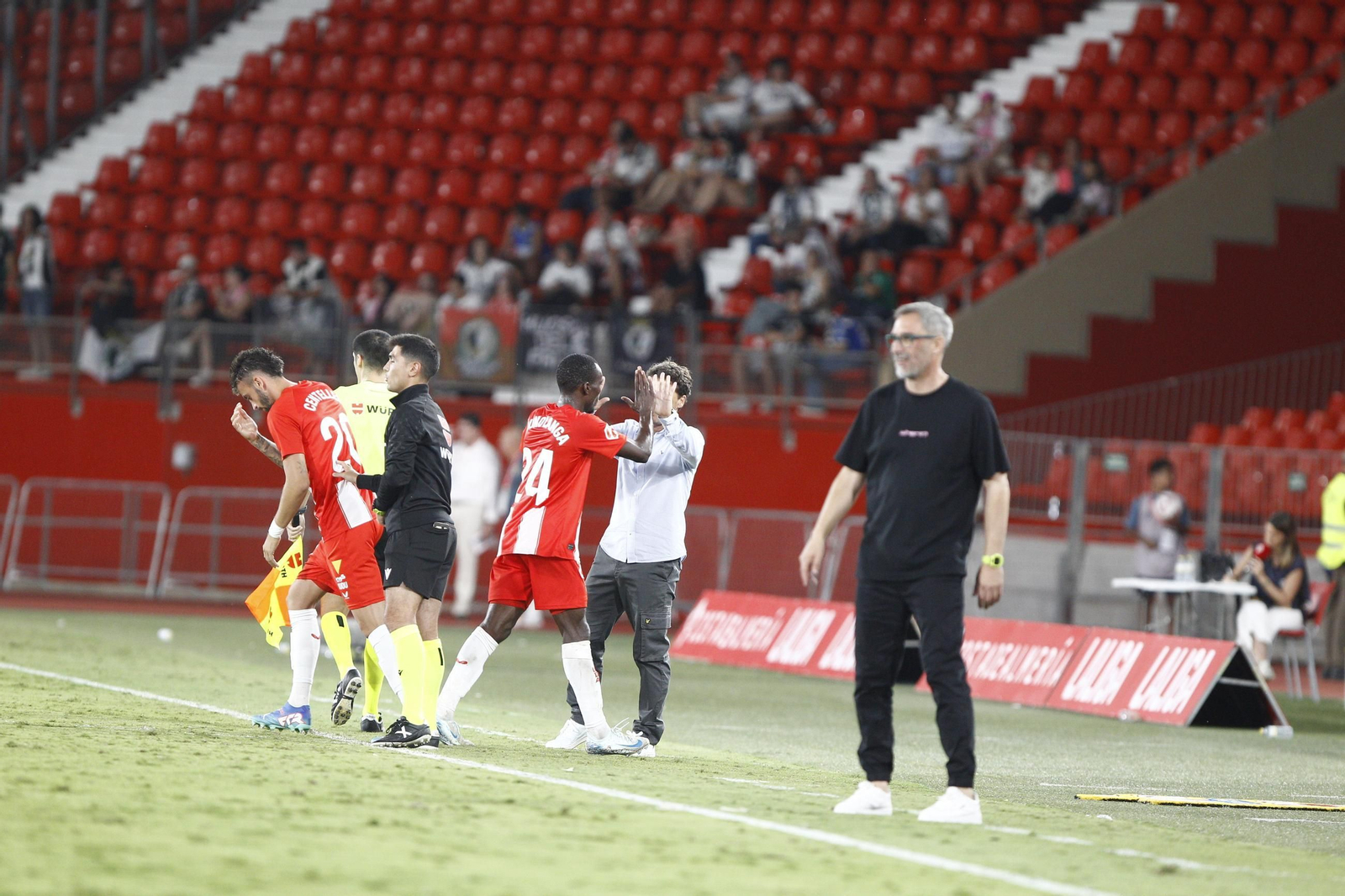 La victoria de la U.D. Almería ante el Real Burgos, en imágenes