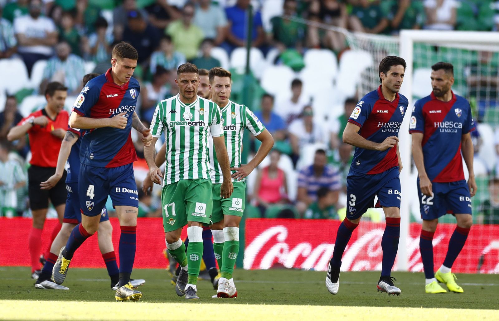 Las imágenes del Betis-Huesca