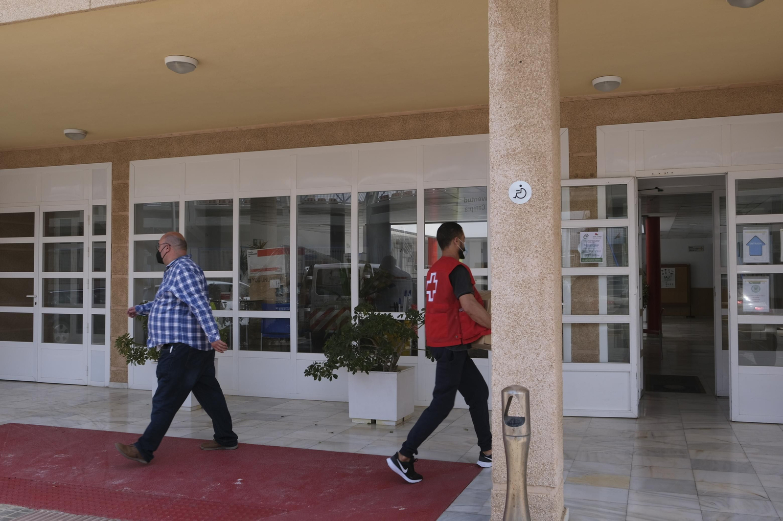 Fotogalería nuevo uso albergue Inturjoven, centro de confinamiento  COVID-19.