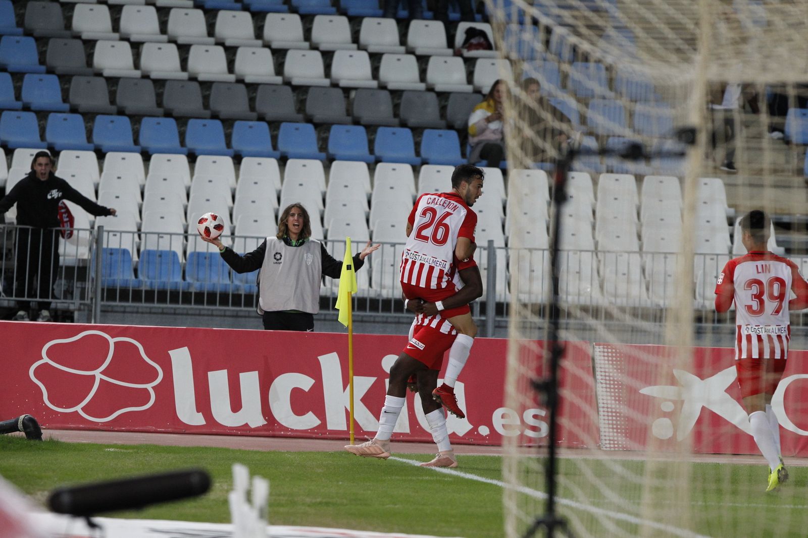 Las imágenes del UD Almería-Villarreal