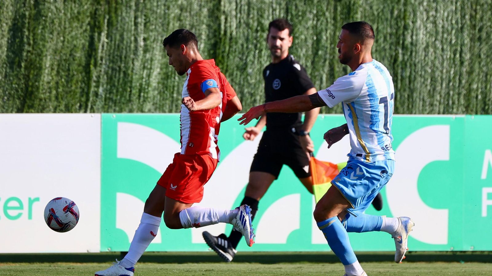El Málaga CF - Almería de pretemporada, en fotos