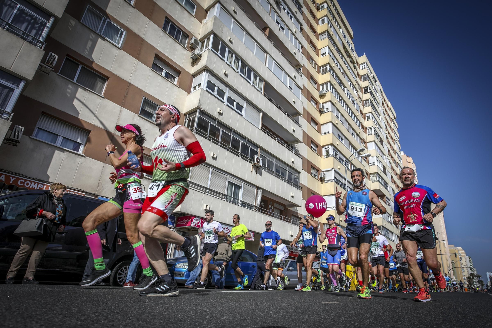 Imágenes de la Media Maratón Bahía de Cádiz