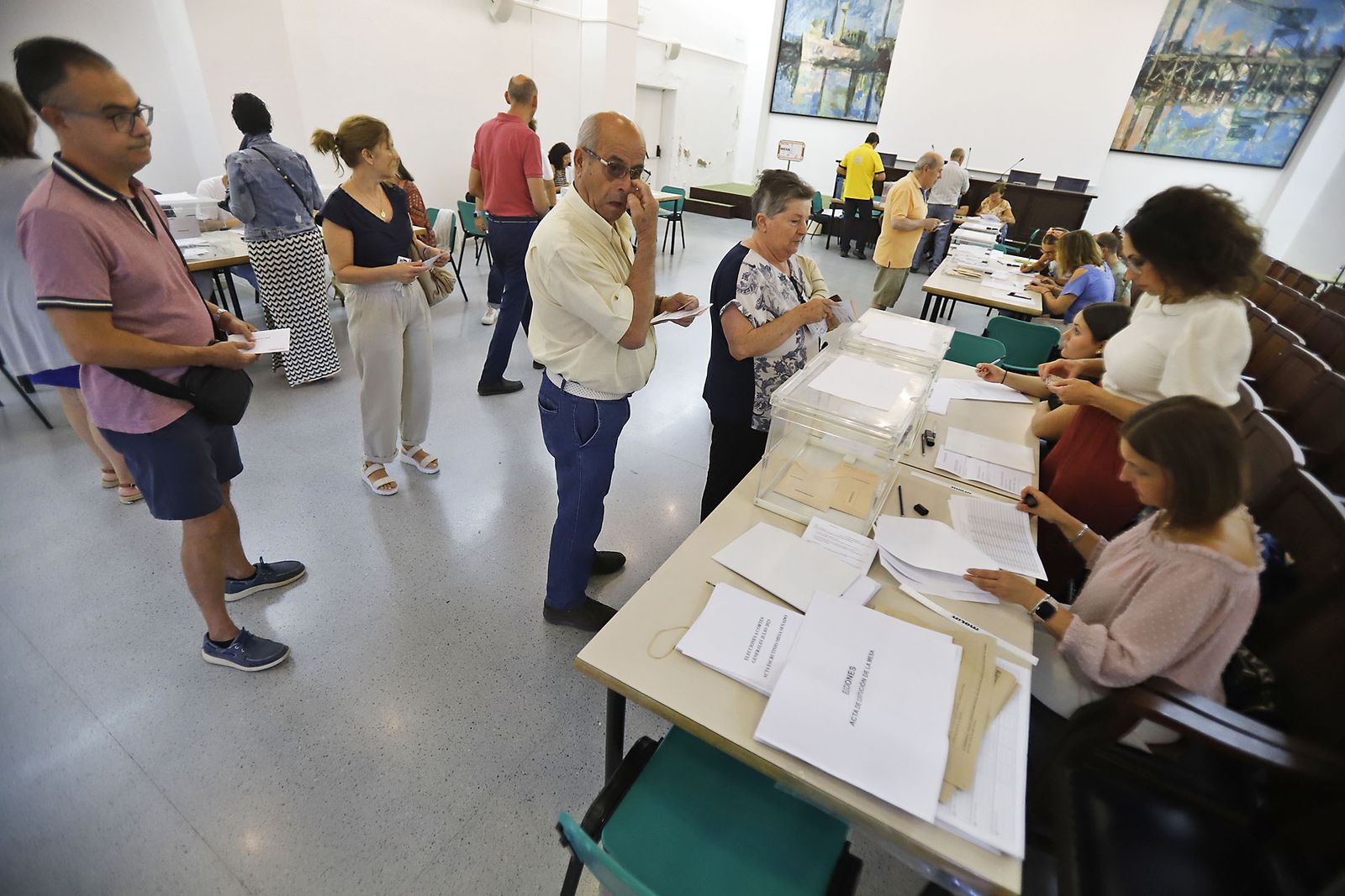 Las fotos de la jornada de Elecciones Generales del 23-J en Huelva