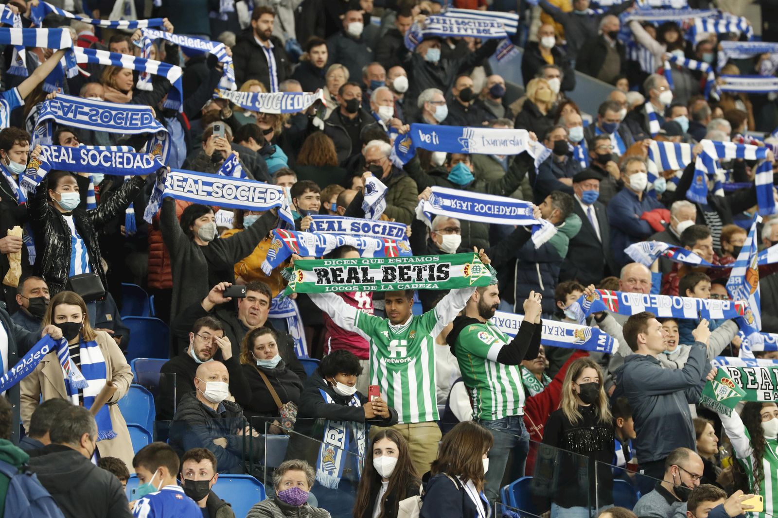 Un aficionado del Betis, en Anotea el pasado año.
