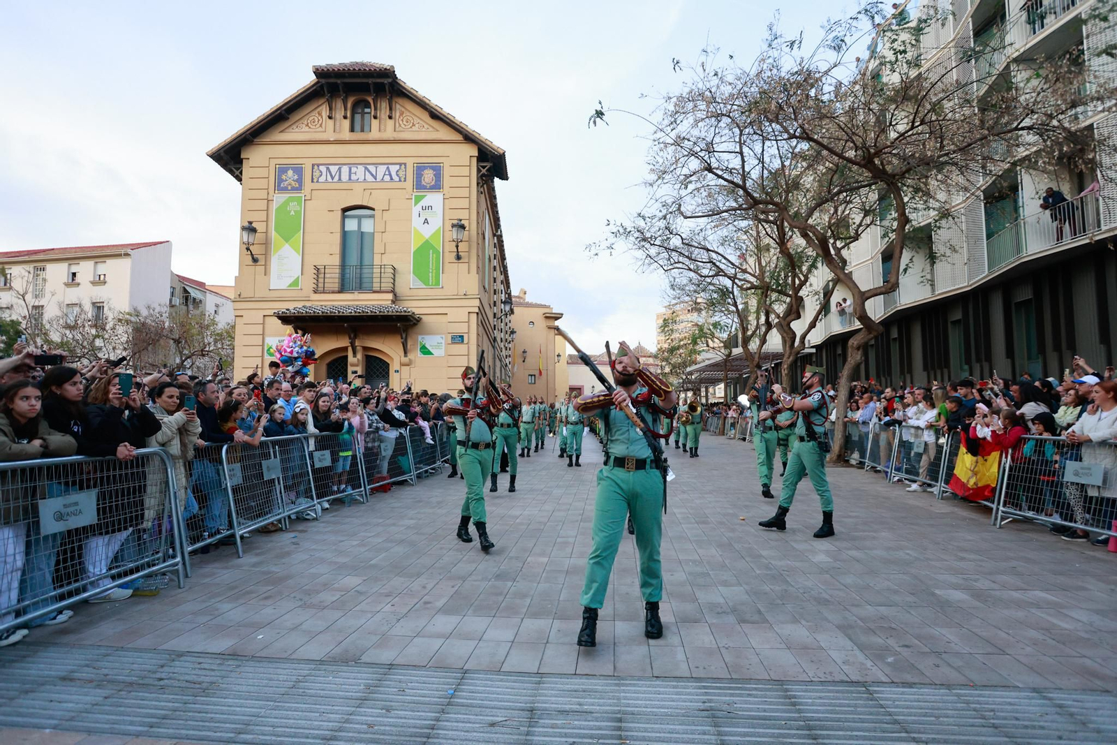 Mena y la Legión en su procesión del Jueves Santo en Málaga, en fotos Mena y la Legión en su procesión del Jueves Santo en Málaga, en fotos