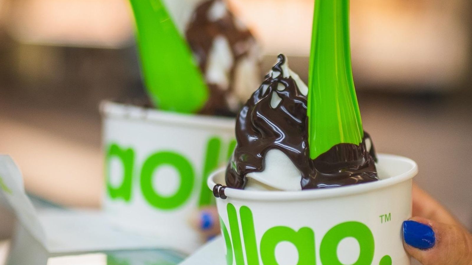 Los famosos yogures helados