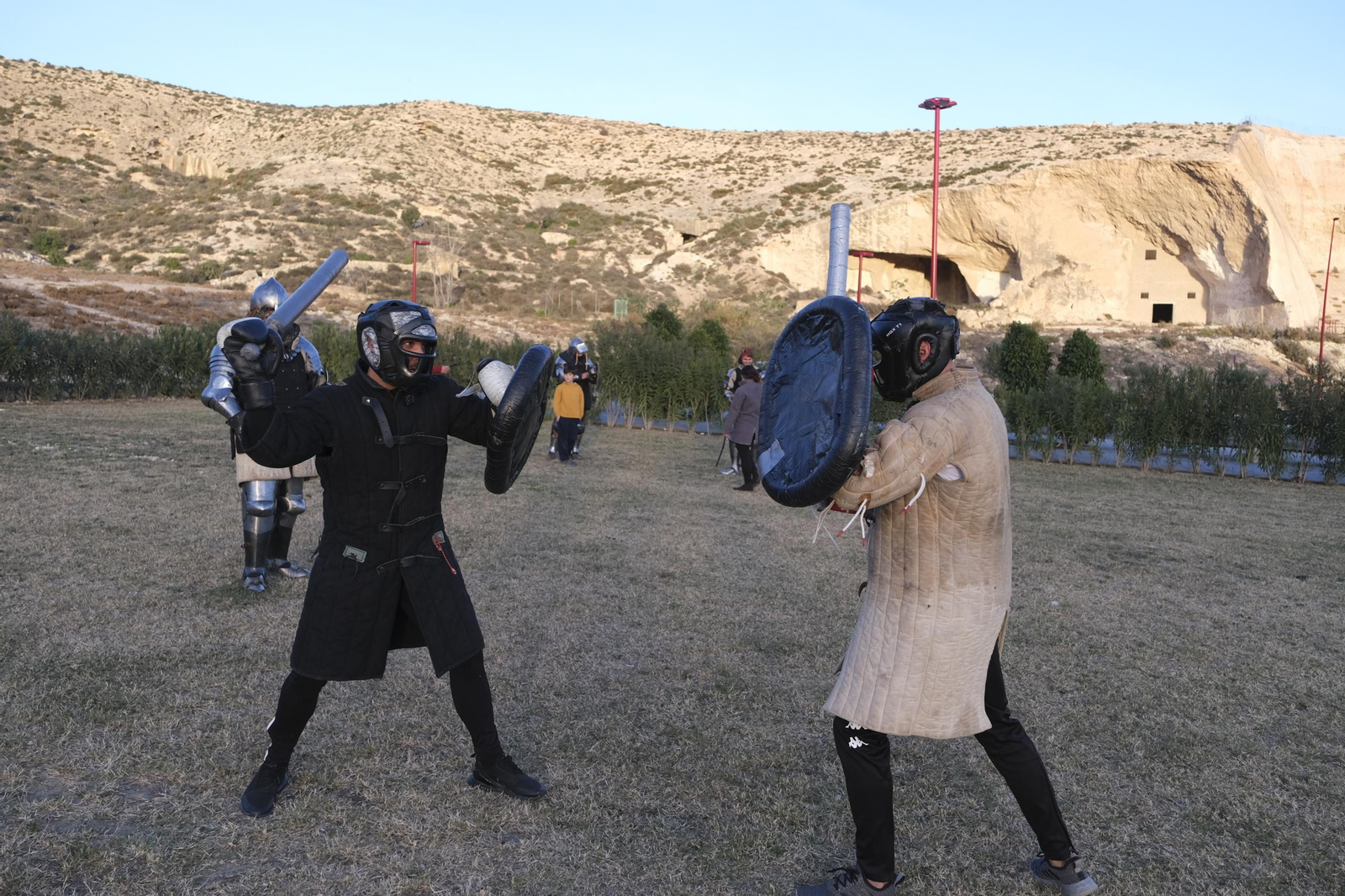 Fotogalería de los combates medievales en Almería