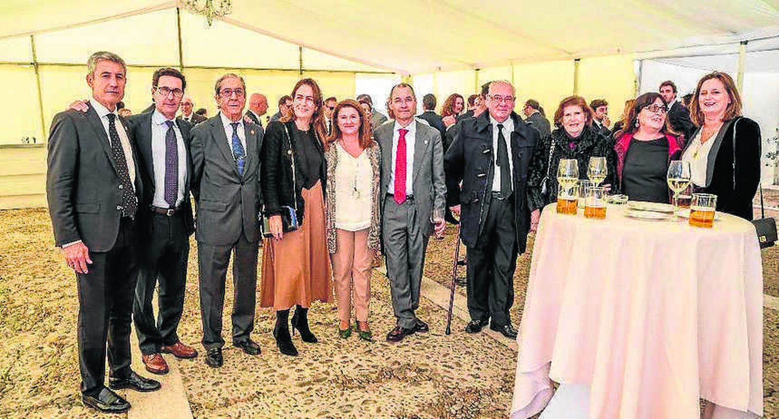 Juan Manuel Pérez Dorao, Rafael Cózar, Begoña García, Carmen Fornell, Javier Domínguez, José Luis Suárez, Carmen Barragán, Nina Priego y Sole Blázquez.