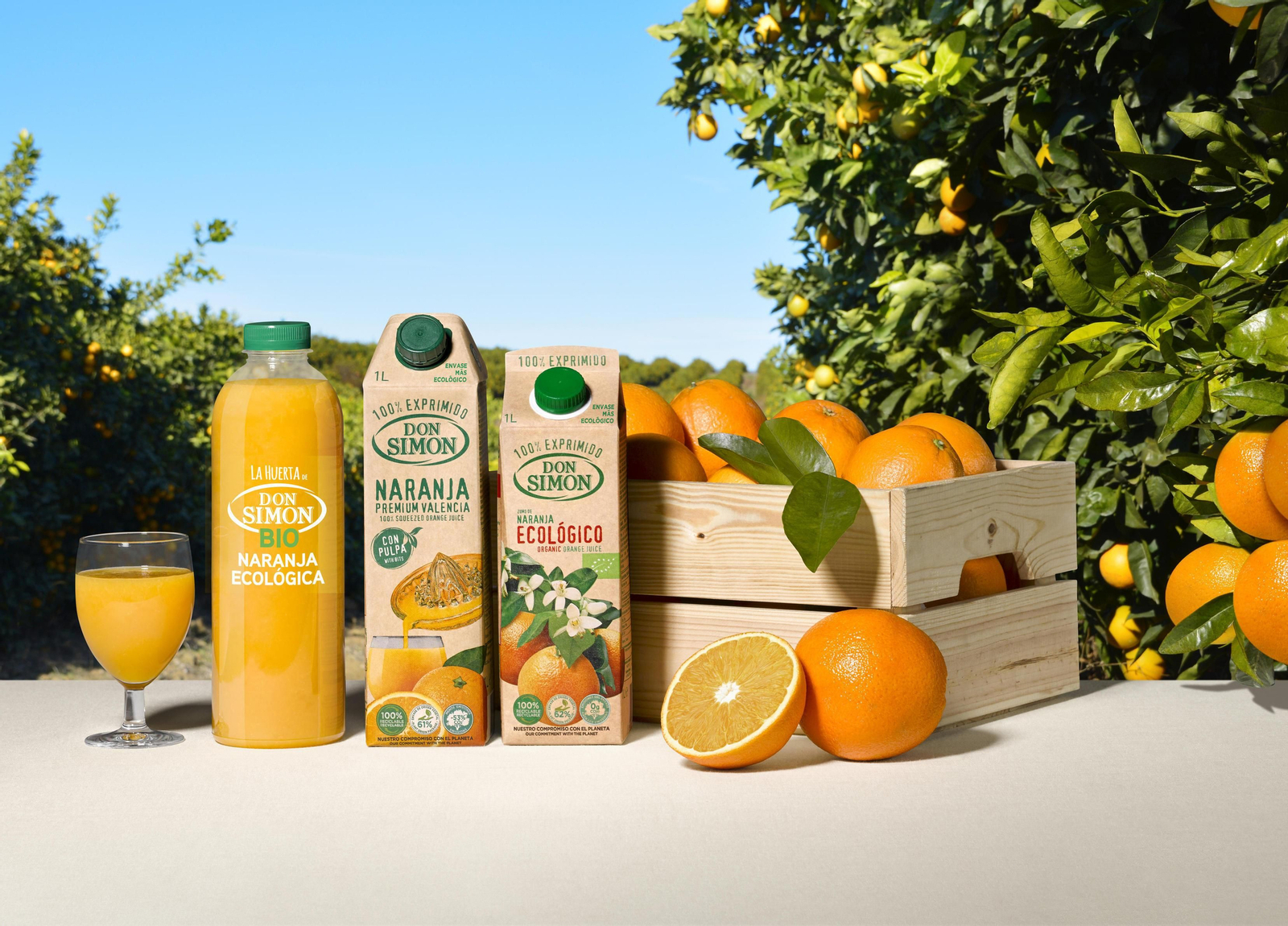 Don Simón sumará 800 hectáreas de naranjos intensivos en Huelva