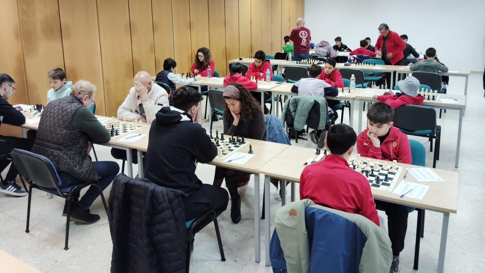 Partidas de ajedrez.