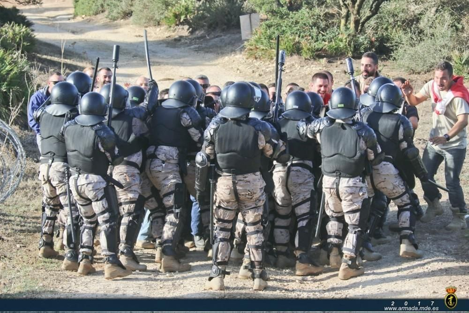 Imágenes del ejercicio FTX FIM 17 de la Marina