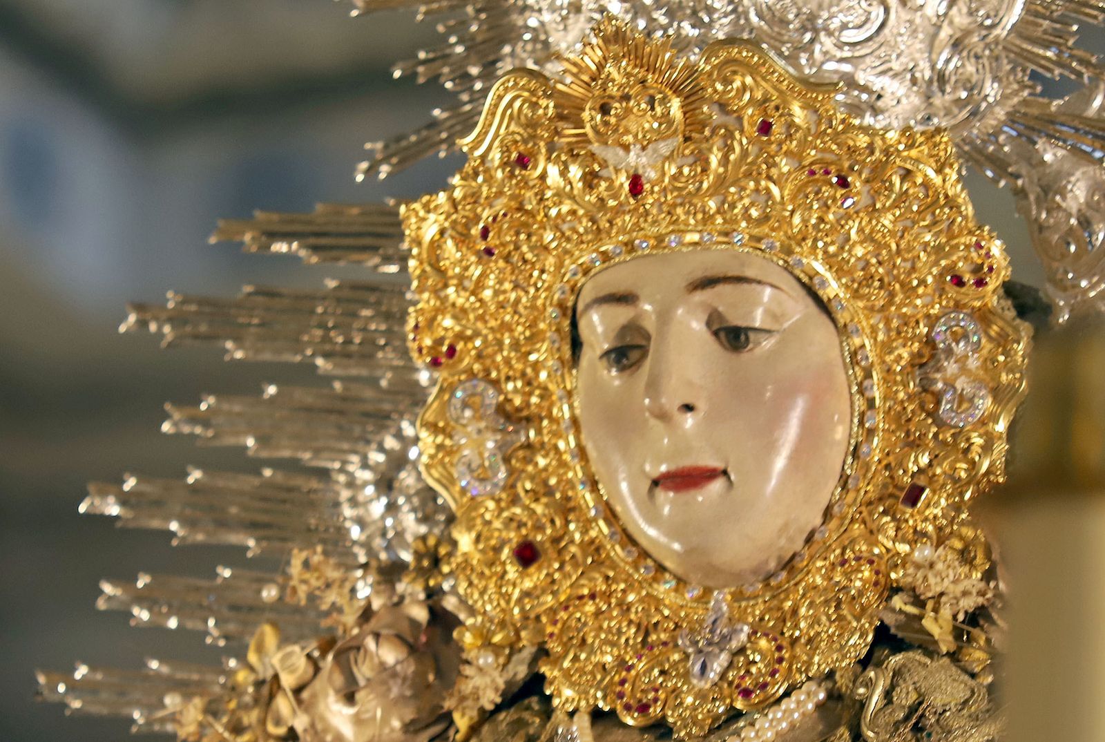 Imágenes de la Virgen del Rocío en Almonte