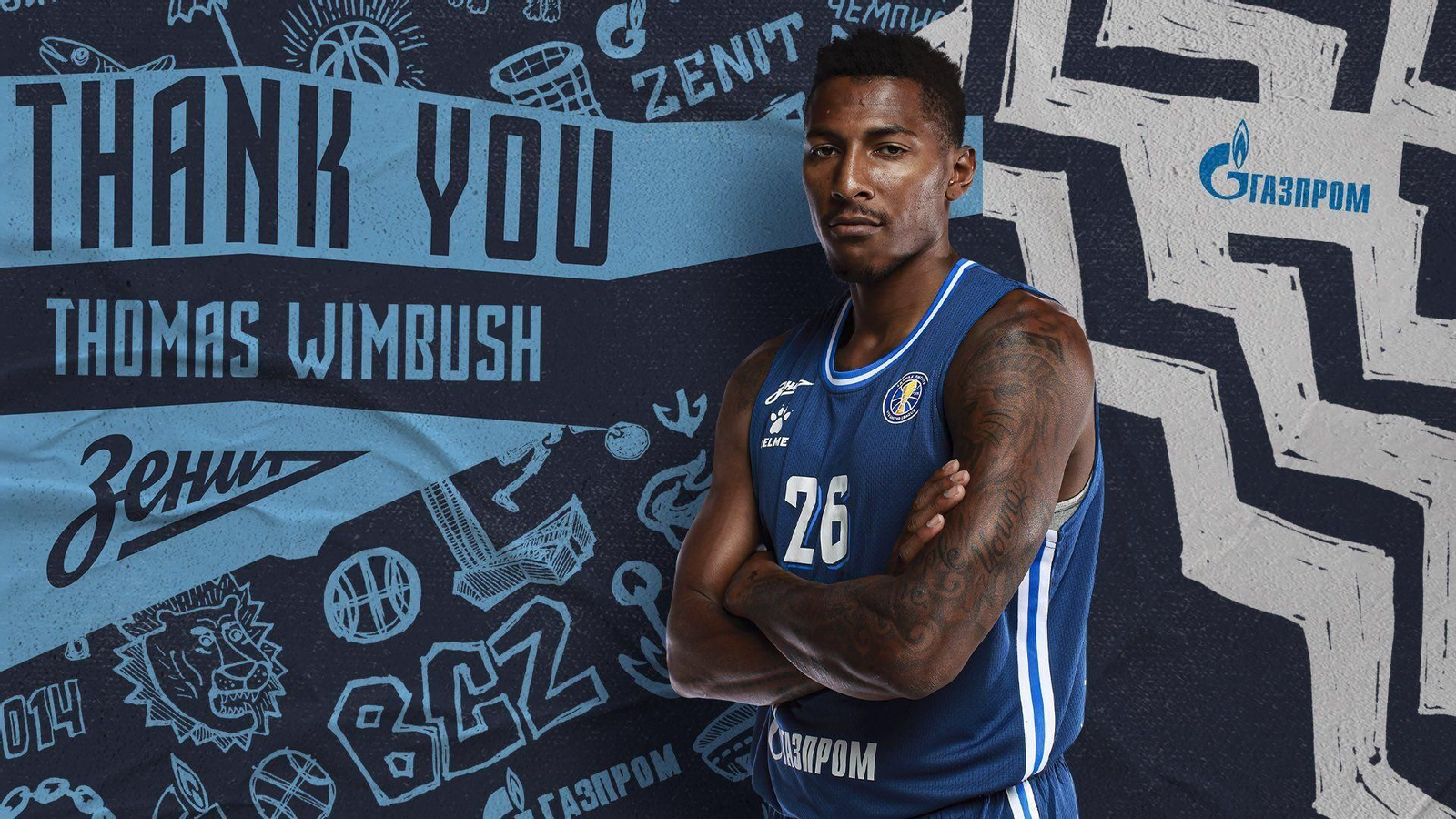 Thomas Wimbush se marcha del Zenit