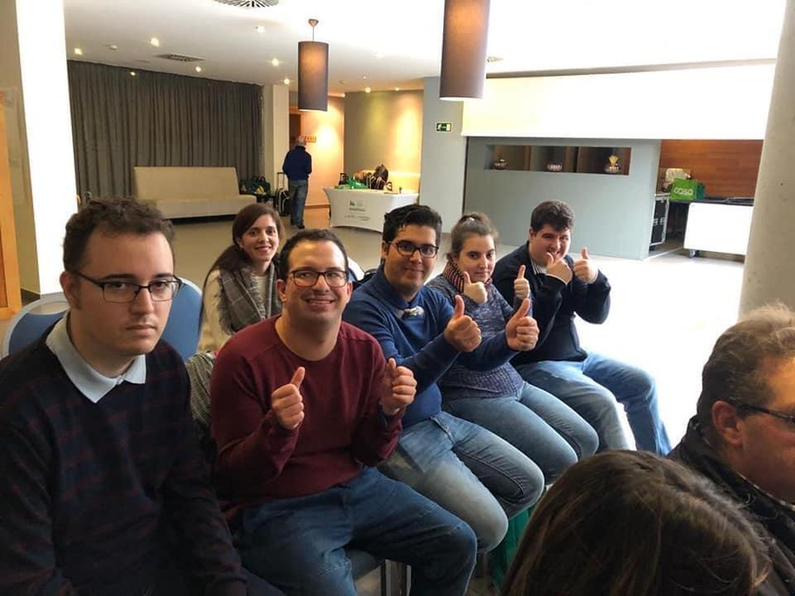 Miembros del Grupo de Autogestores en un encuentro el año pasado.