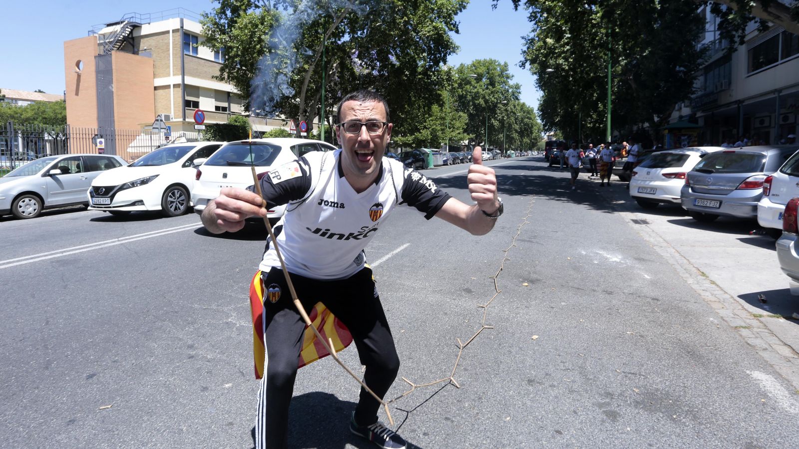 Espectaculares imágenes de la afición del Valencia