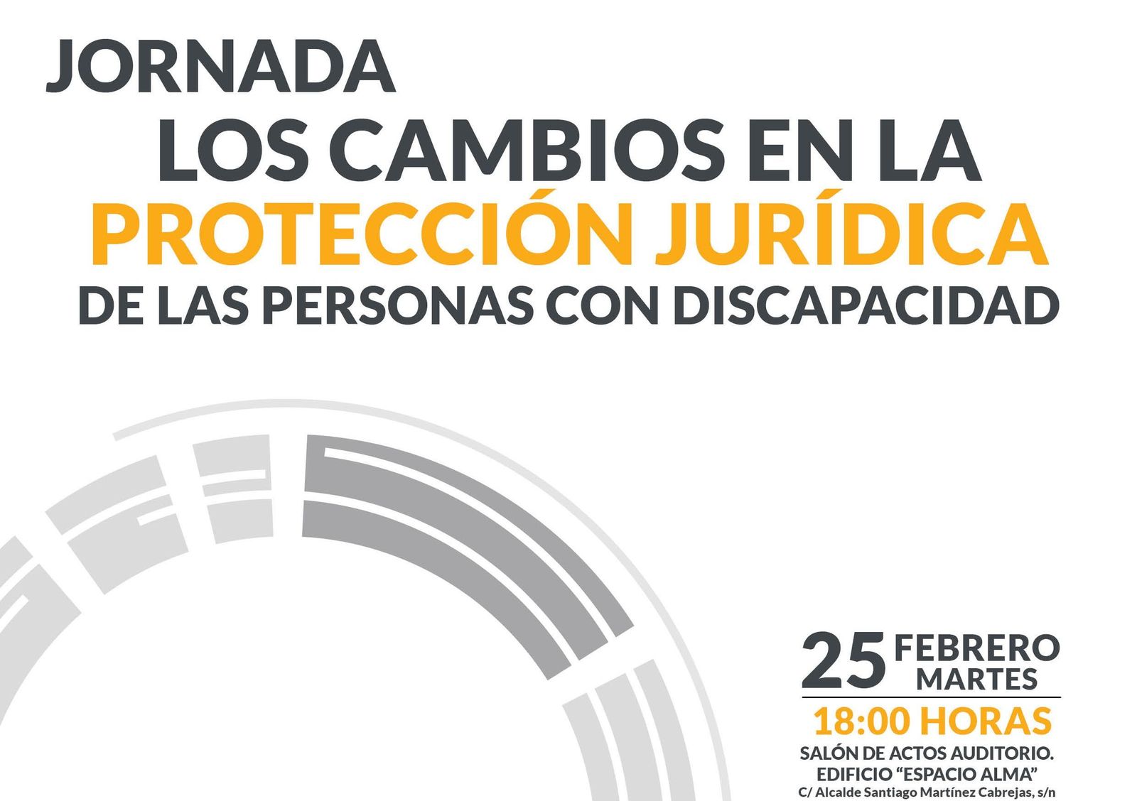 La jornada tendrá lugar el próximo 25 de febrero en el Espacio Alma de Almería