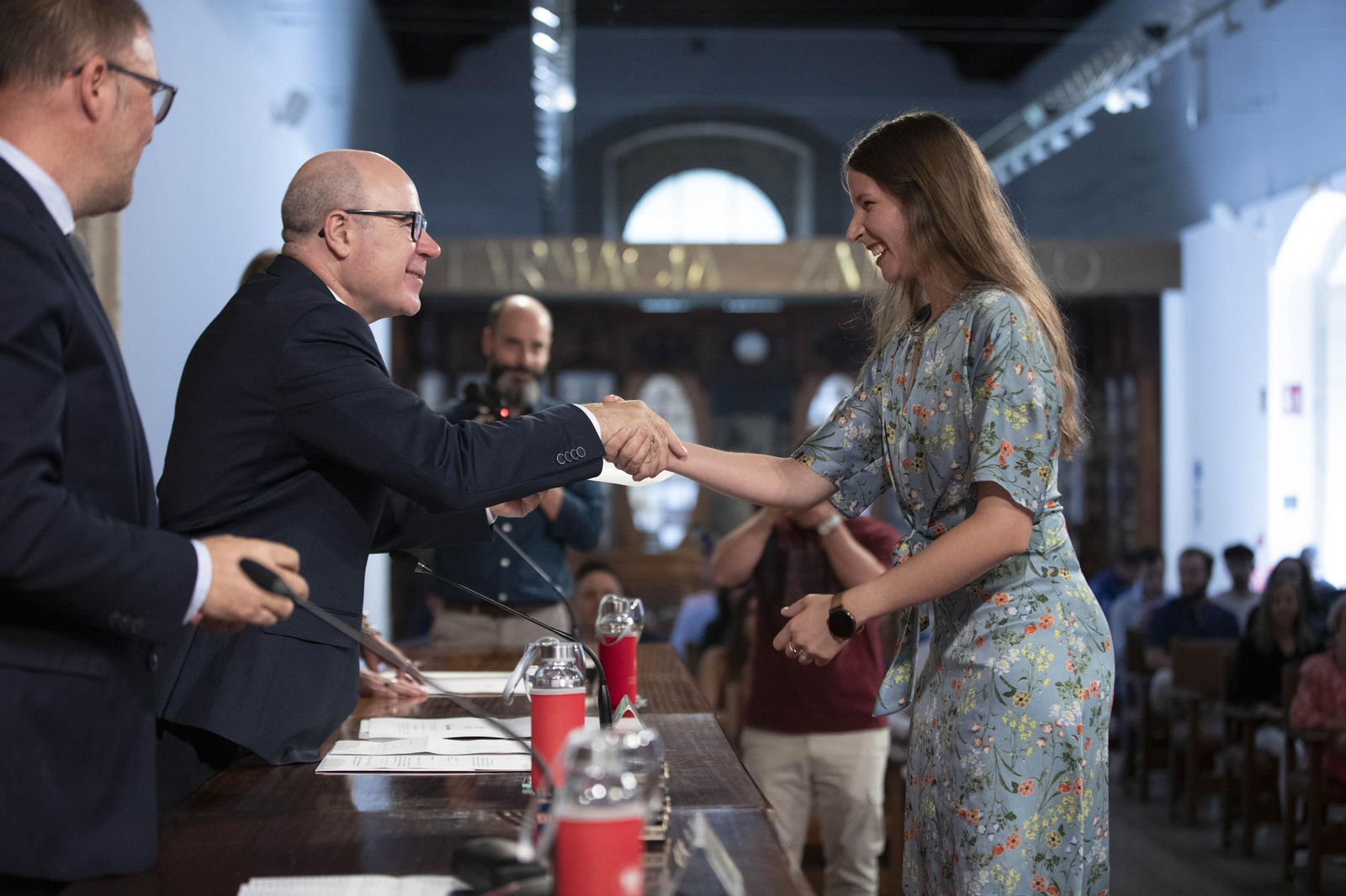 Acto de Reconocimiento a la Excelencia en el Rendimiento Académico para estudiantes de la  Universidad de Granada, en imágenes