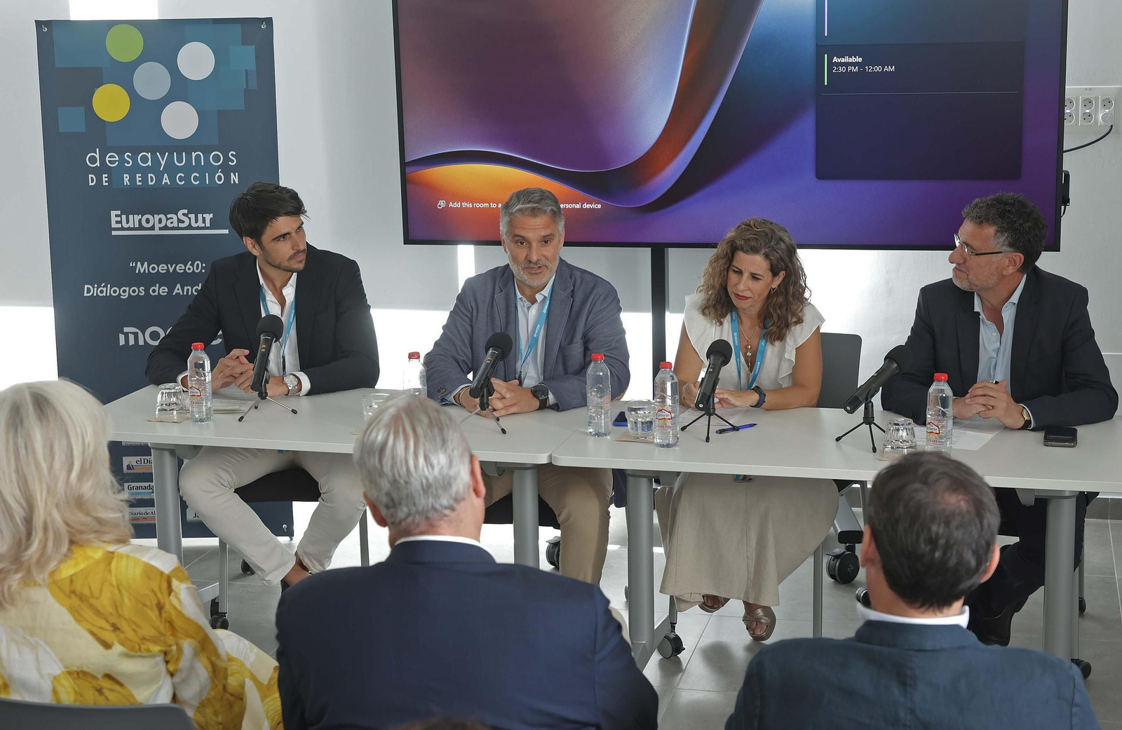Fotos del Desayuno de Redacción de Europa Sur 'Moeve60 : Diálogos de Andalucía' en SanRoque