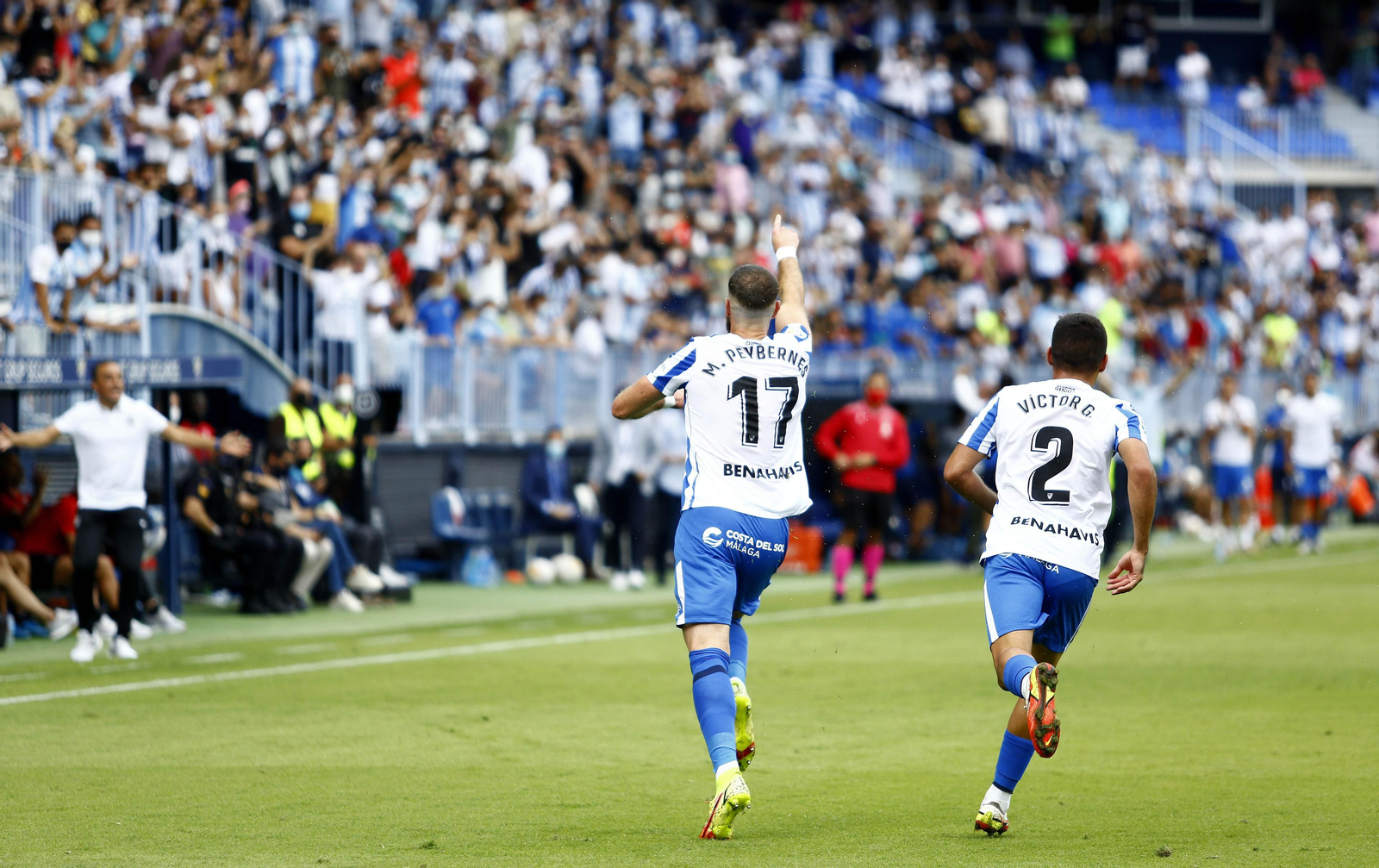 Las fotos de la victoria del Málaga CF ante el Fuenlabrada