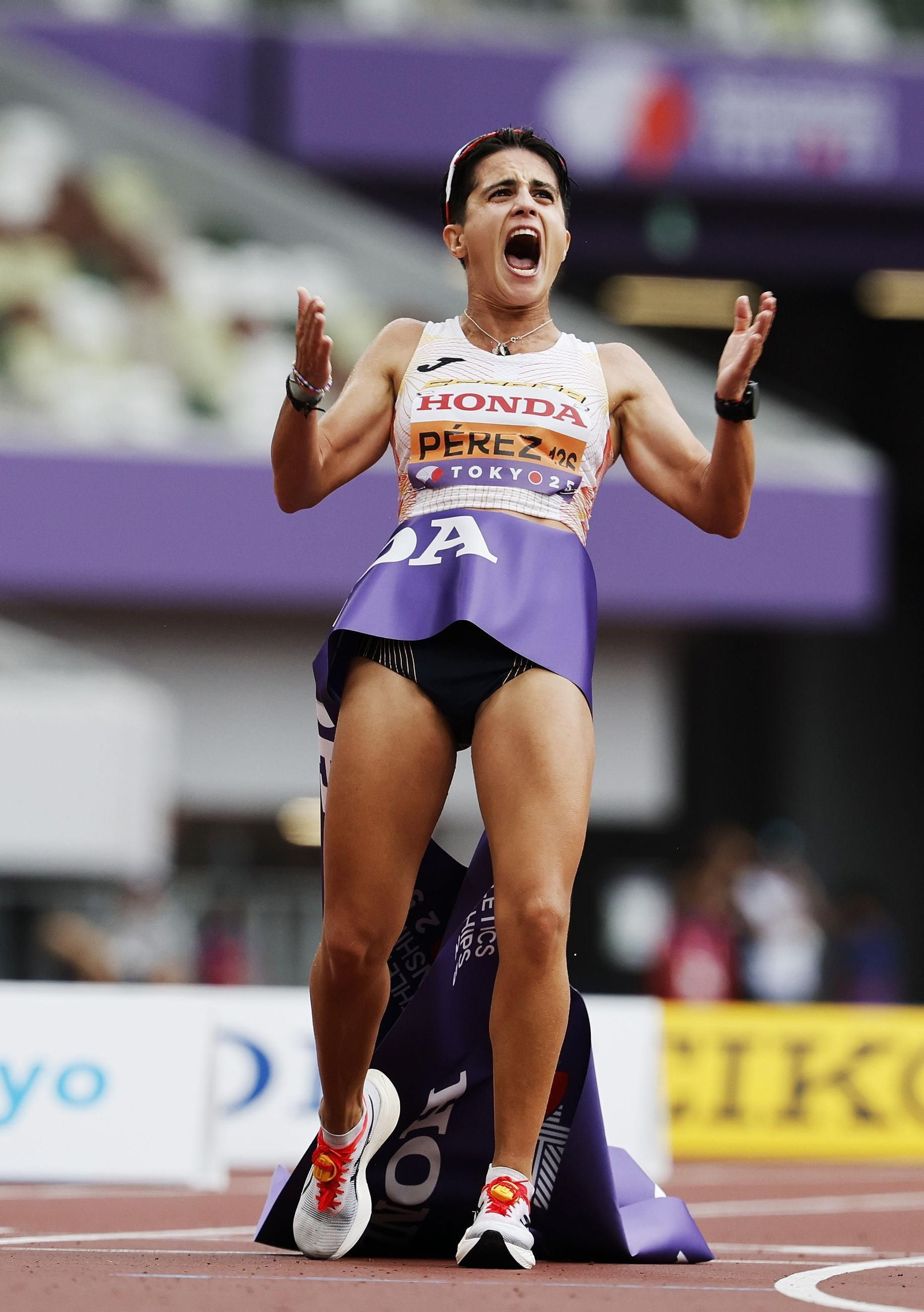 Las mejores imágenes del nuevo oro de María Pérez