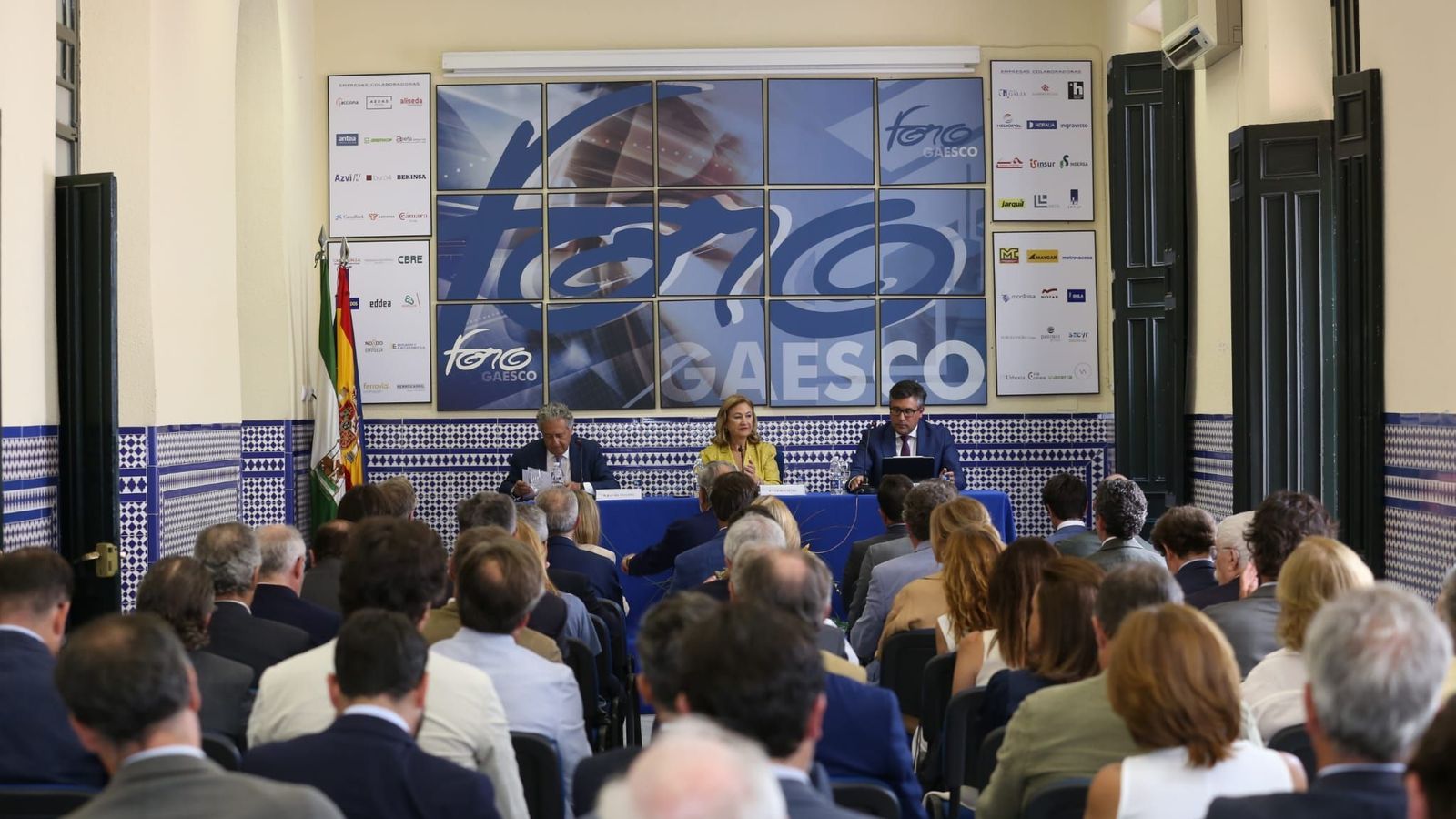 Vista de los asistentes al Foro Gaesco, este martes.