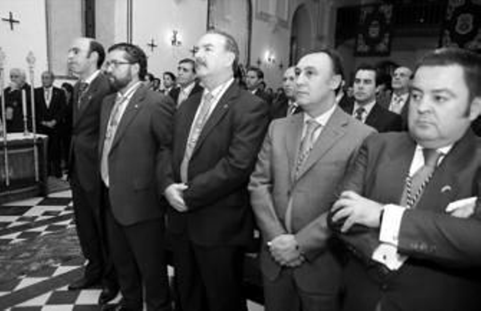 La capilla de la Escuela de San José acogió el acto de toma de posesión.