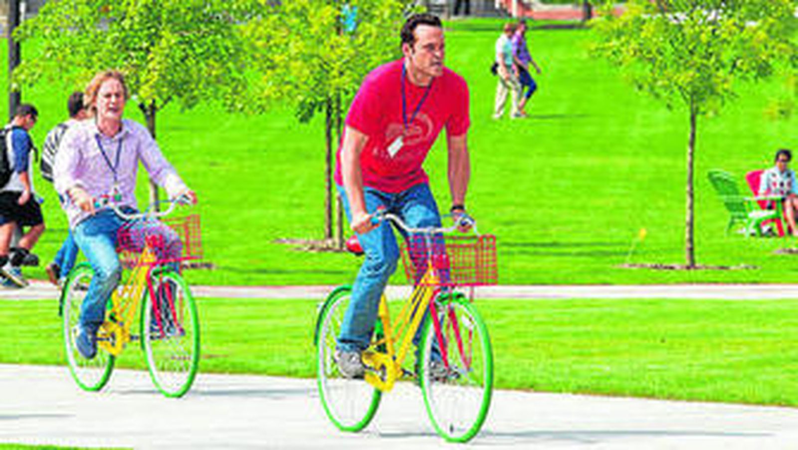 Owen Wilson y Vince Vaughn, en el mundo (propagandístico) de Silicon Valley.
