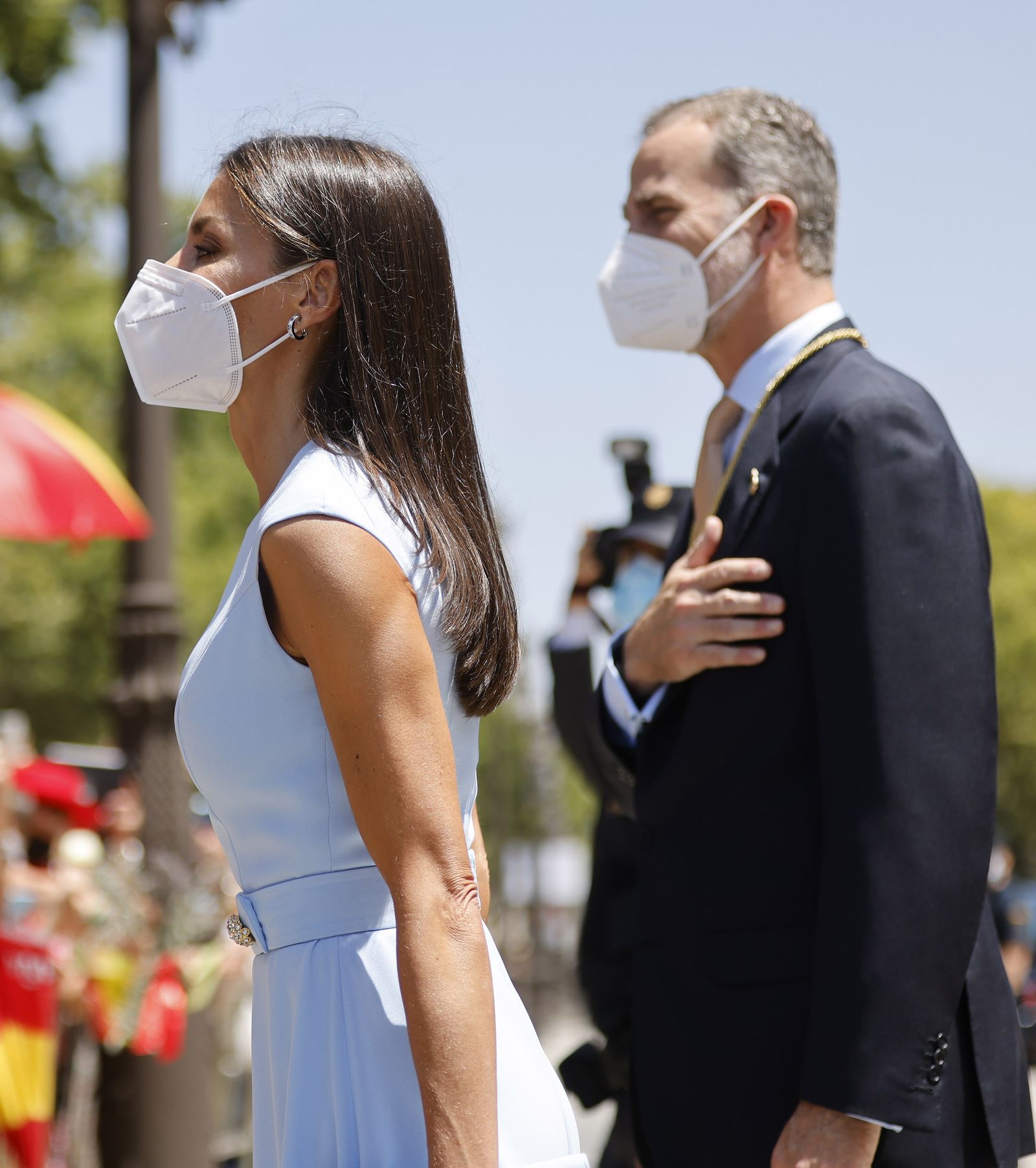Las imágenes de  la entrega de la Medalla de Honor de Andalucía al Rey Felipe VI en Sevilla
