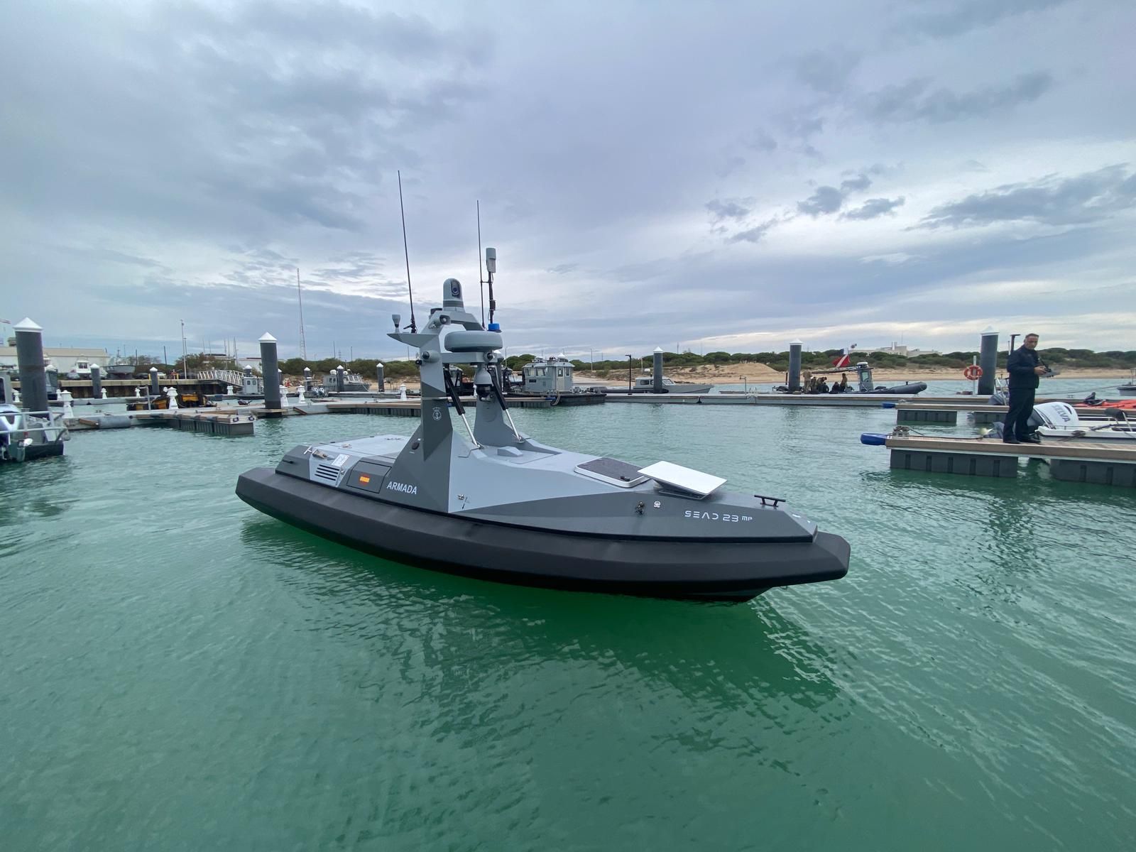 El dron SEAD 23 de la Armada, similar al que tendrá la Guardia Civil.