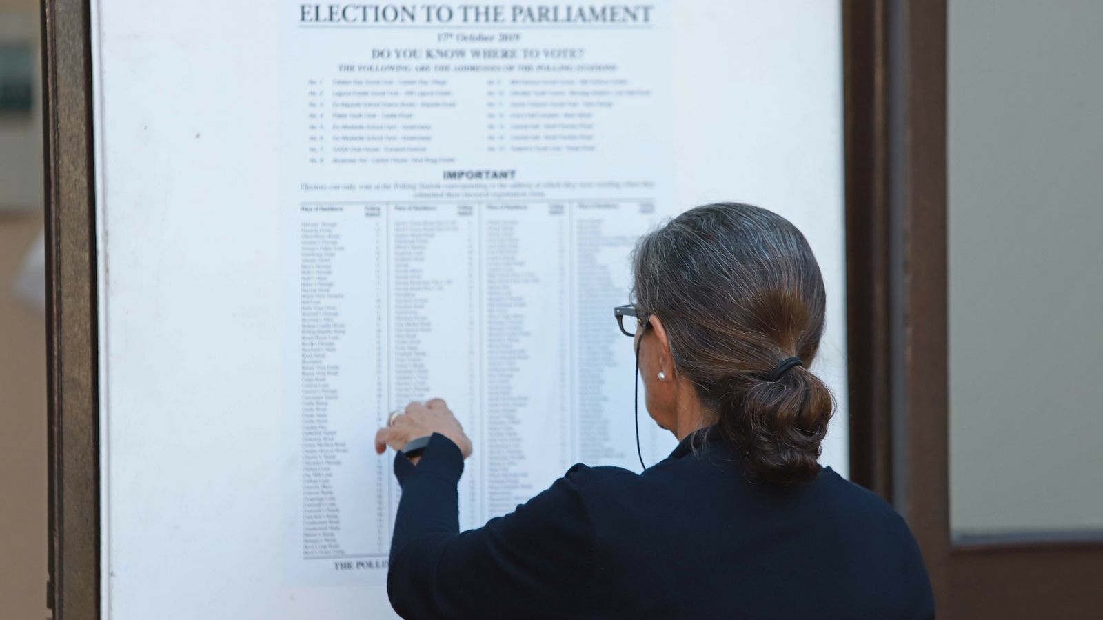 Las mejores fotos de la jornada electoral en Gibraltar