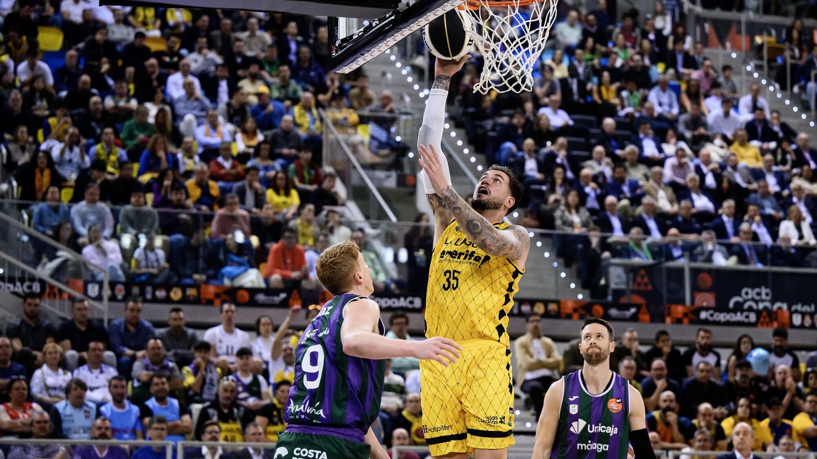 Las fotos del Unicaja - La Laguna Tenerife de Copa del Rey