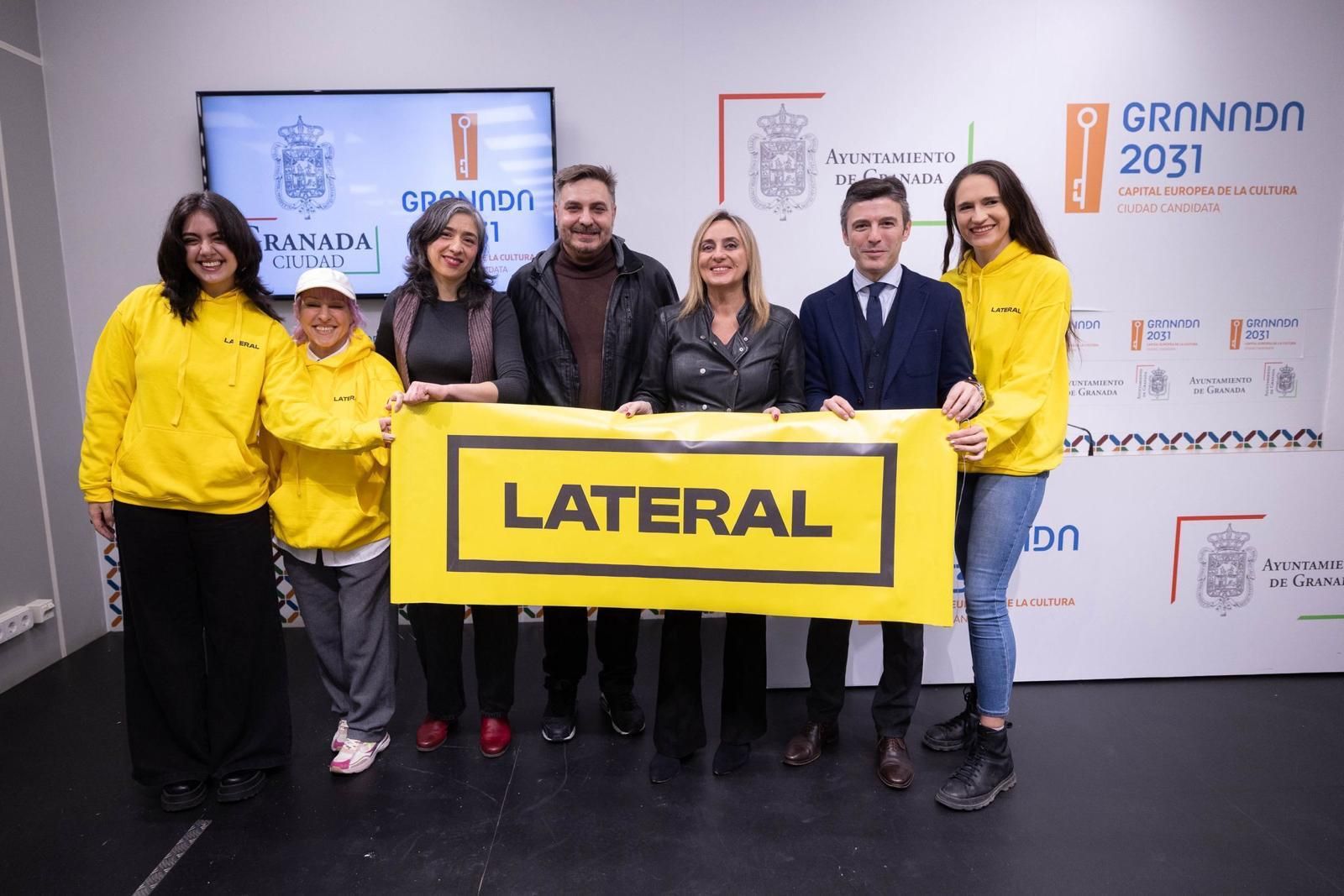 La presentación de Lateral se ha desarrollado este viernes en el Ayuntamiento de Granada.
