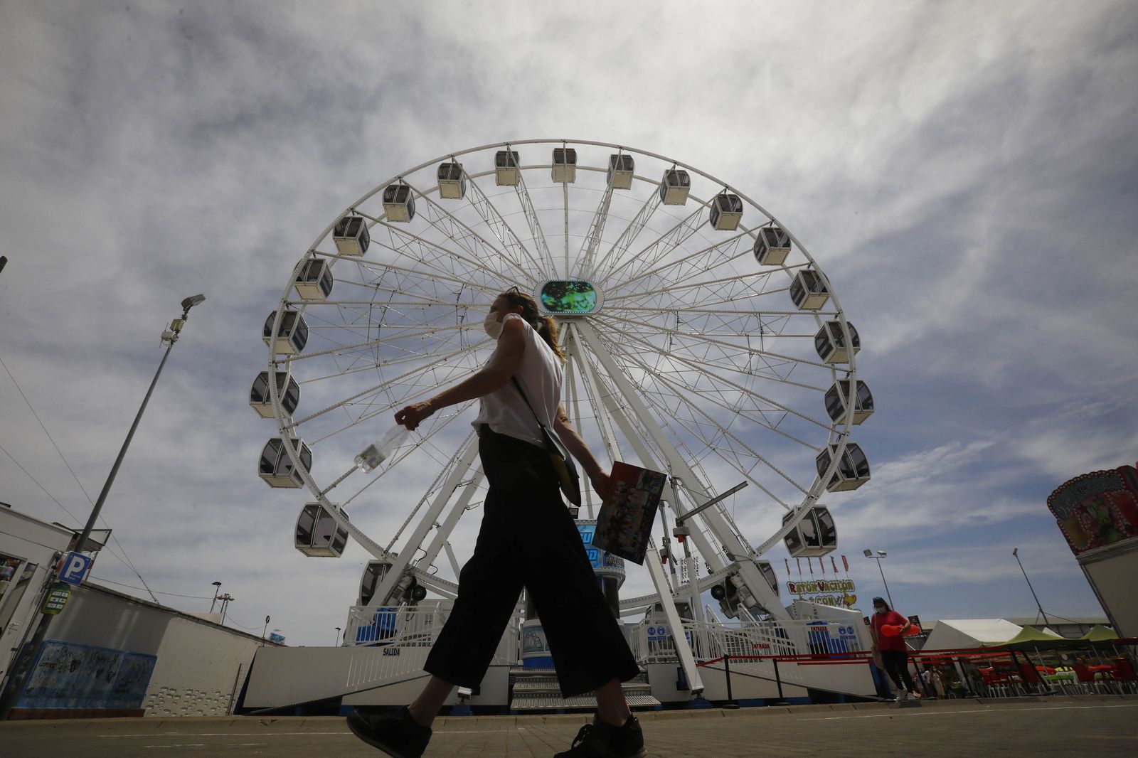 Las imágenes del segundo fin de semana de atracciones en El Arenal