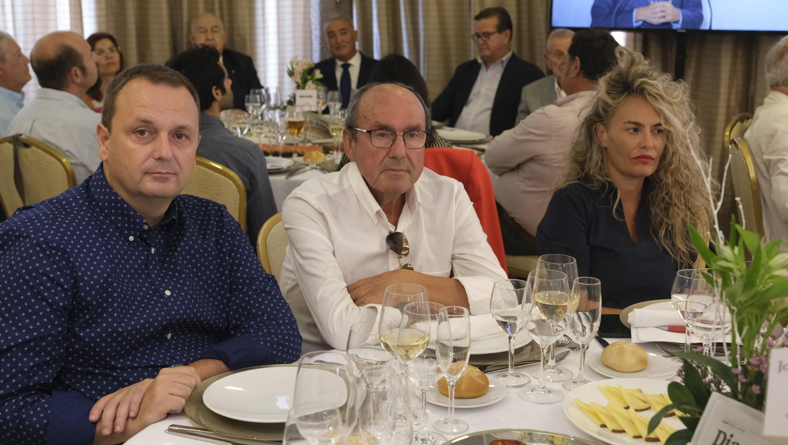 Imágenes del Foro Joly en Almería, con el Gobernador del Banco de España, Pablo Hernández de Cos