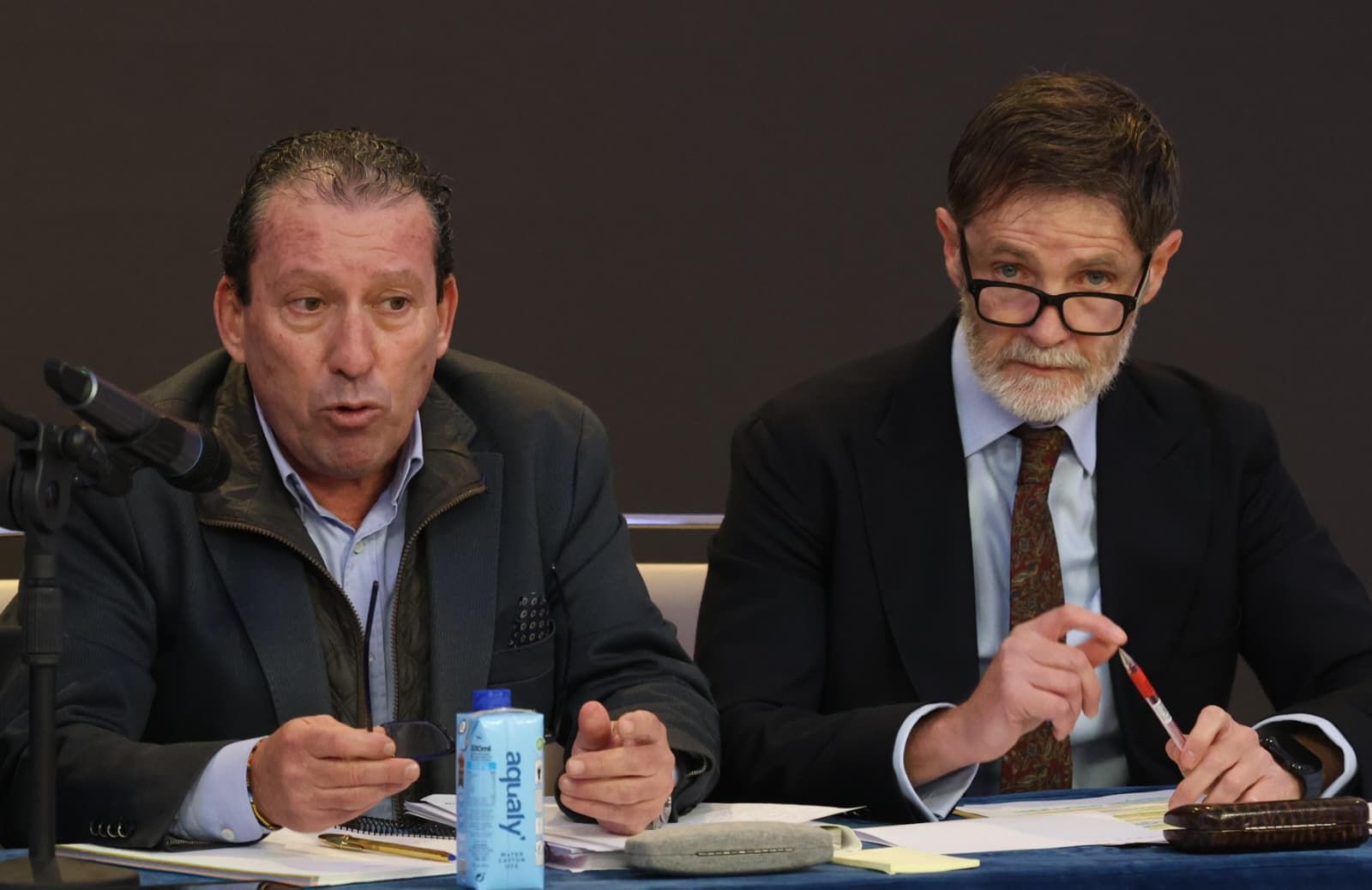 La comparecencia de José María Muñoz, en fotos