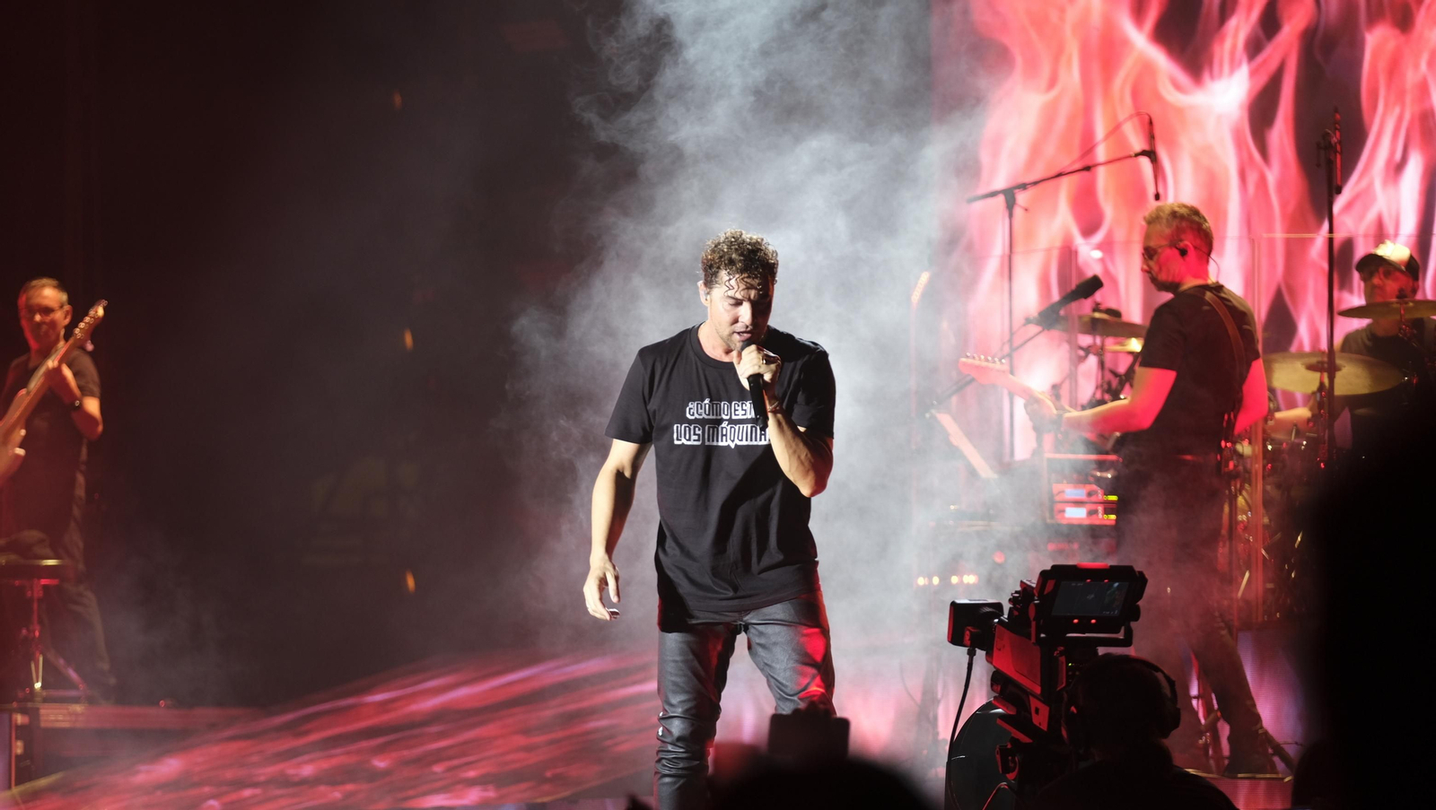 David Bisbal arrasa en su concierto de Roquetas de Mar