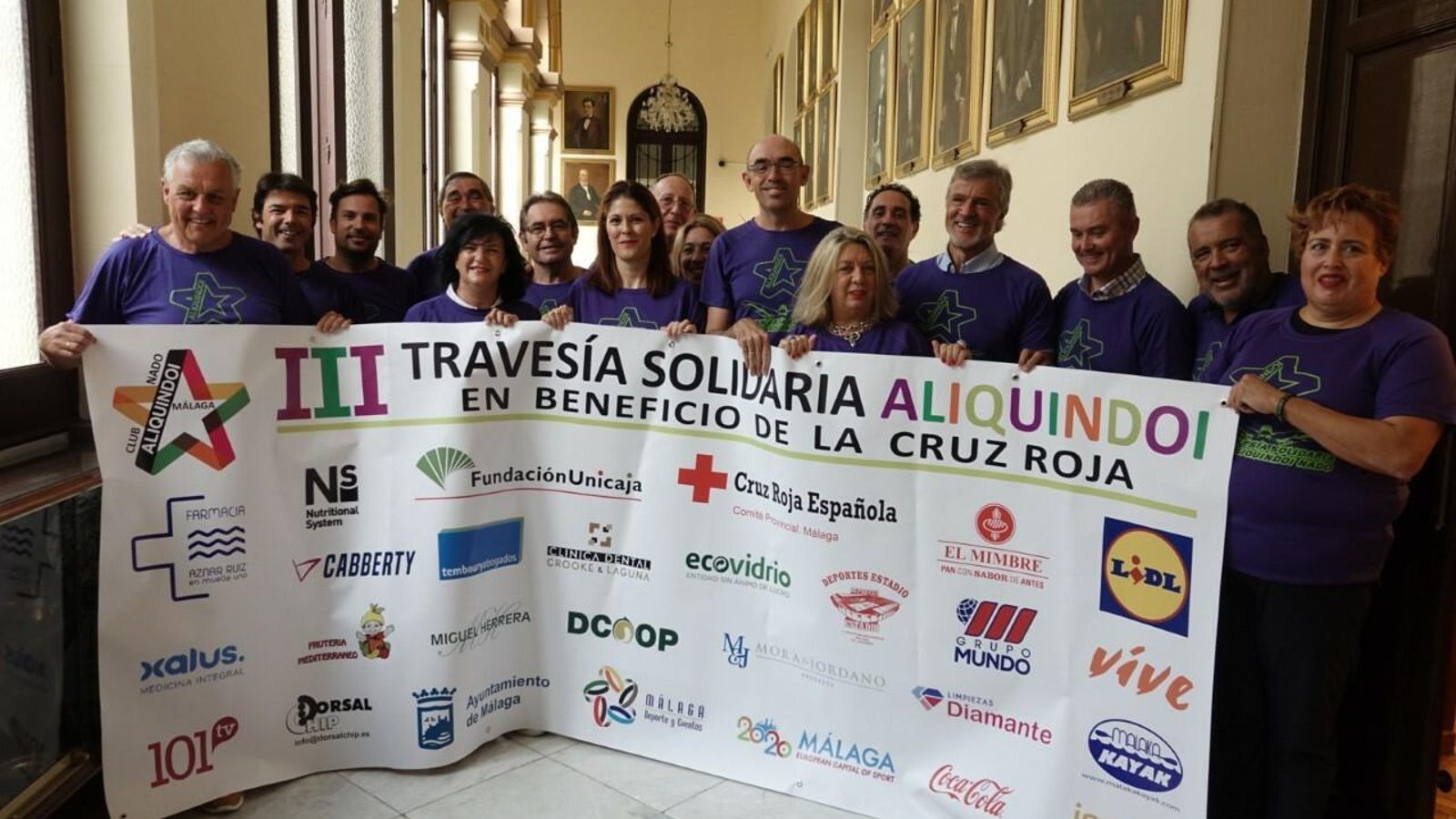 La playa de la Misericordia acogerá la celebración de la travesía a nado Aliquindoi