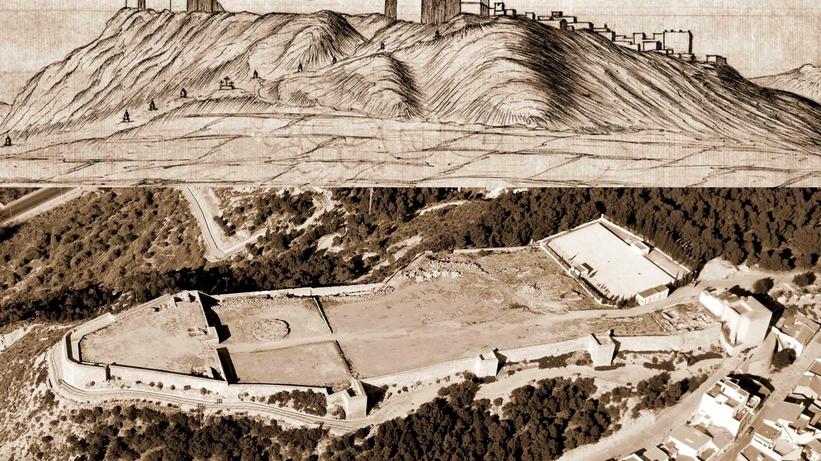 Castillo de Guardamar, Alicante.