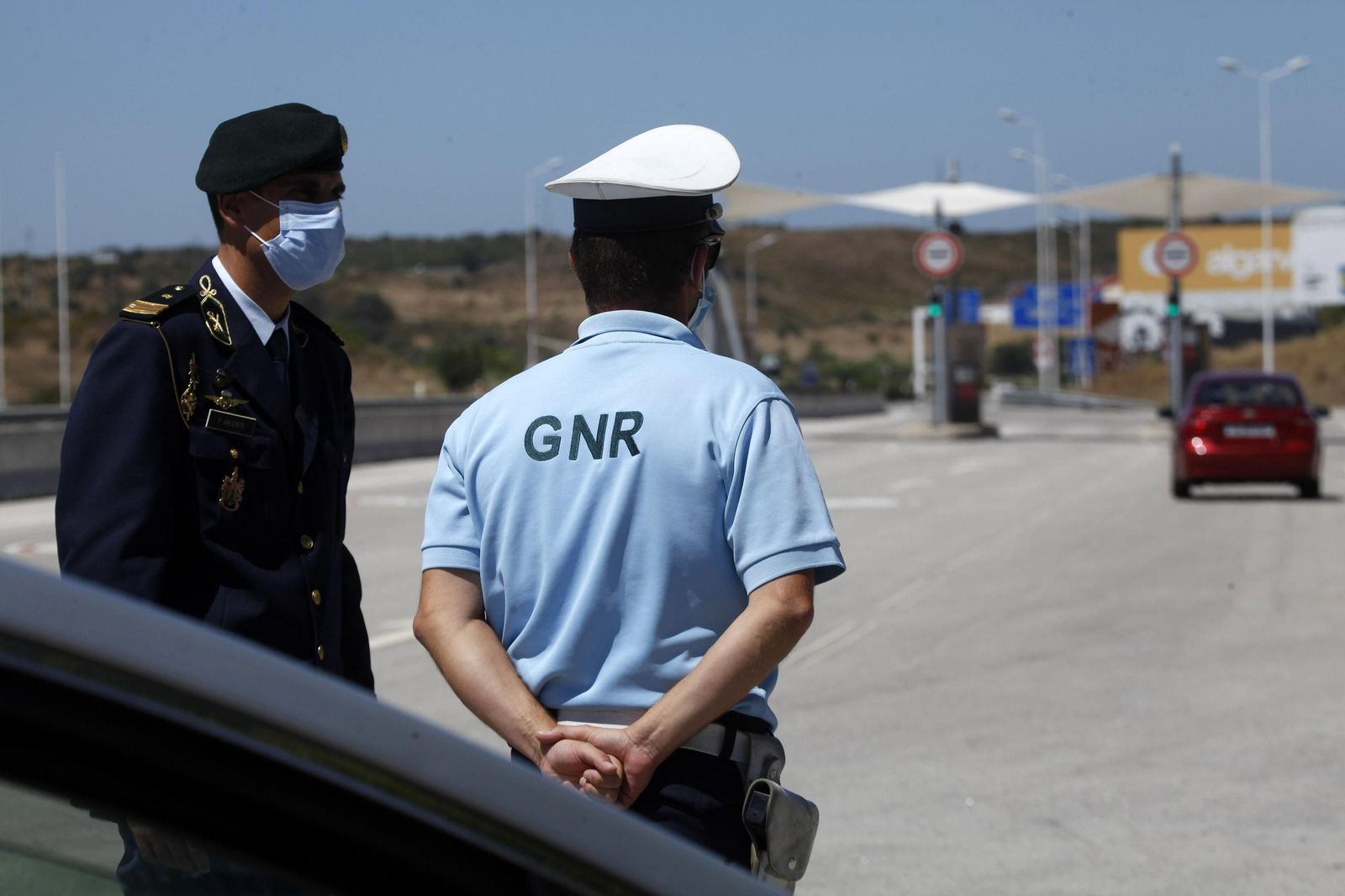 Anterior cierre de la frontera entre Castro Marím y Ayamonte
