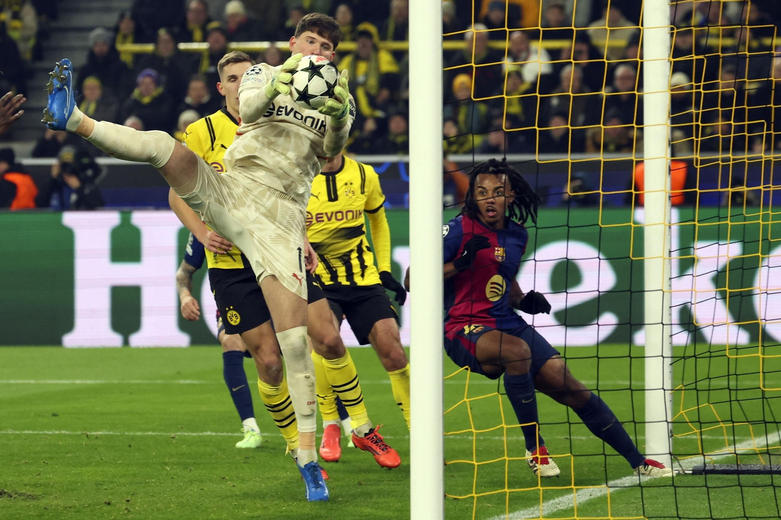 Las imágenes del Borussia Dortmund - Barcelona