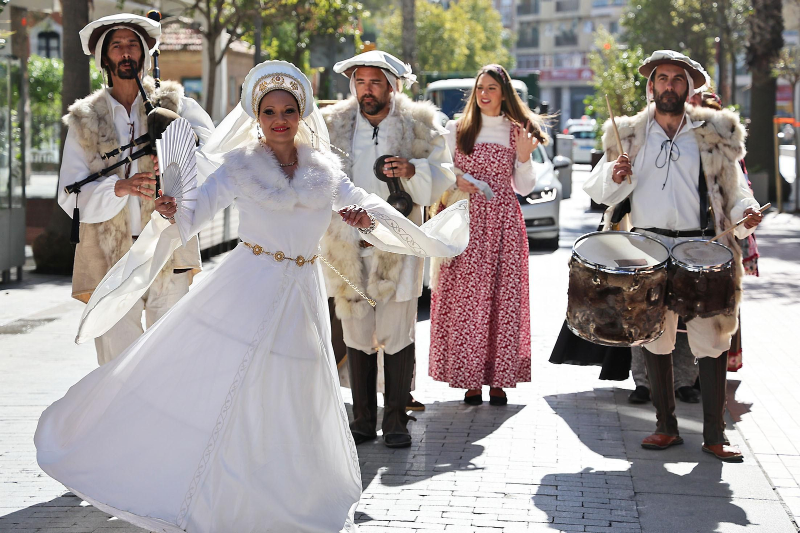 Imágenes de la presentación de la Feria Medieval del Descubrimiento de Palos de la Frontera